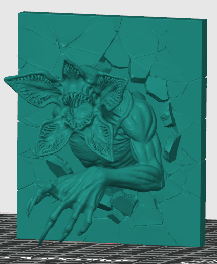 Demogorgon wall art