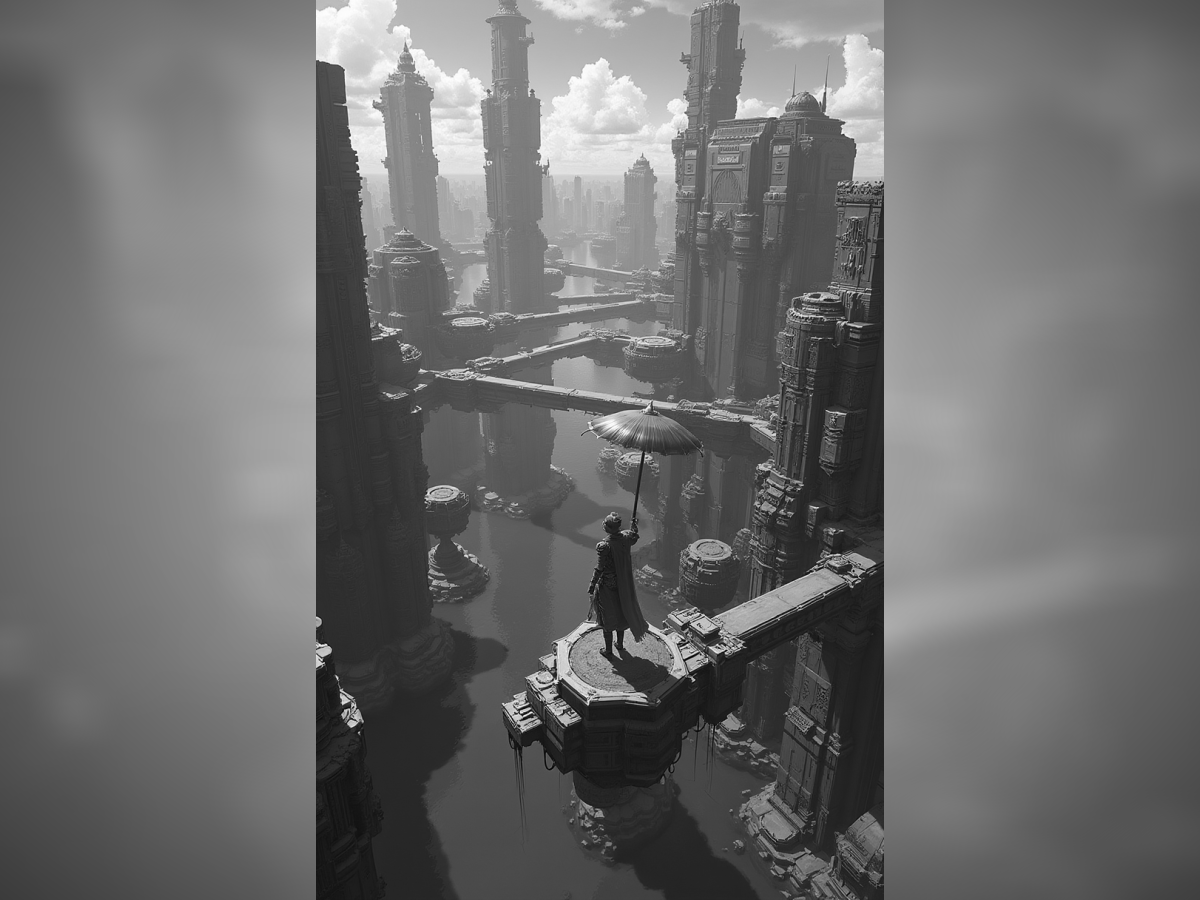 City in the Sky Hueforge