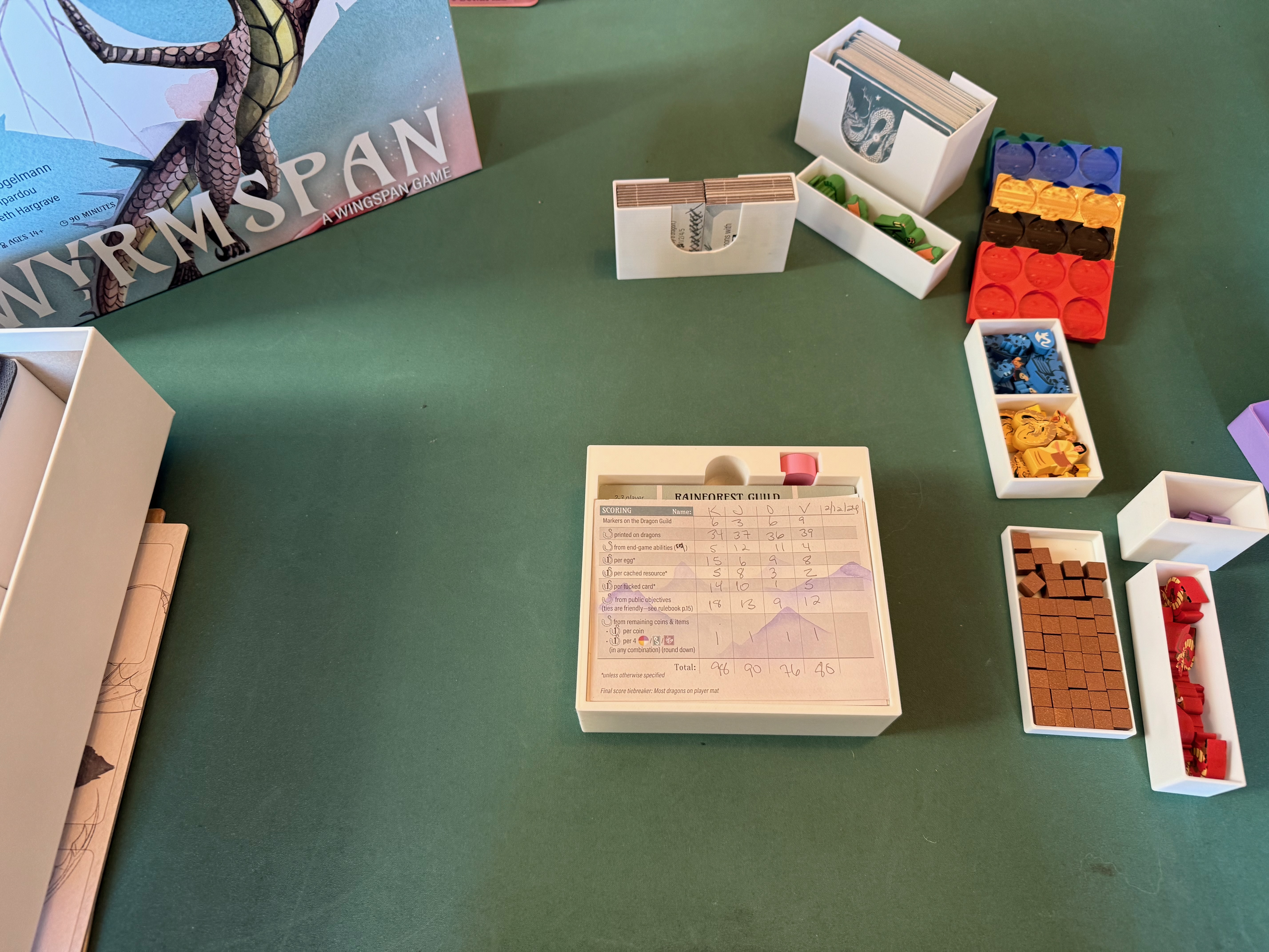 Miniatura 17 do modelo 3D Wyrmspan Board Game Insert