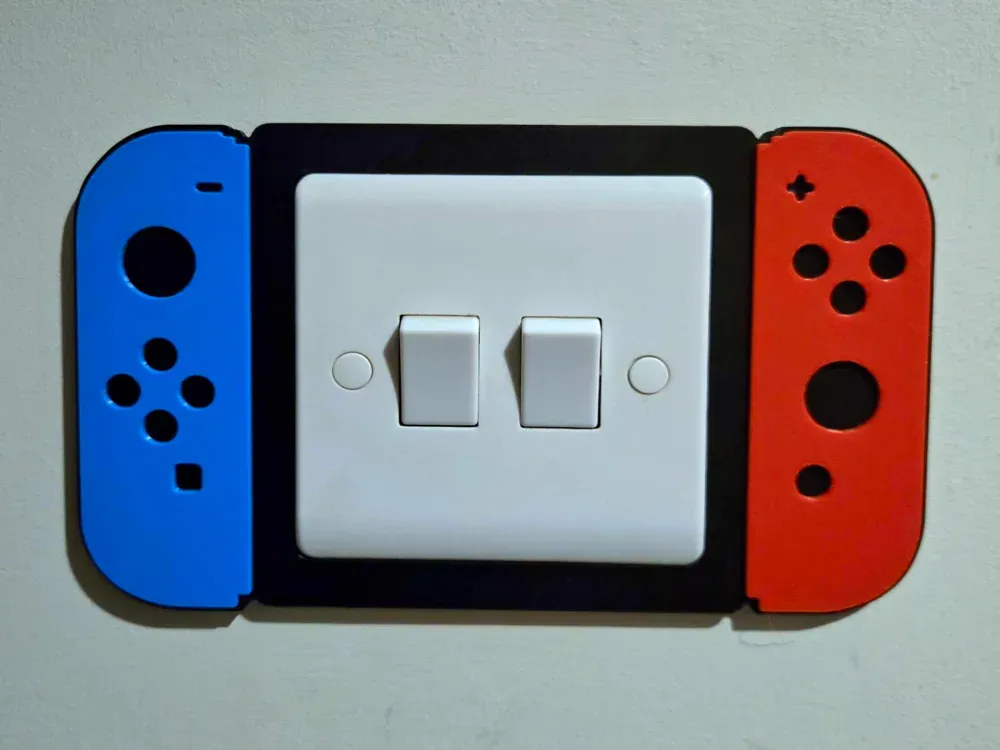 nintendo light switch cover by Prints By Liam | Download free STL