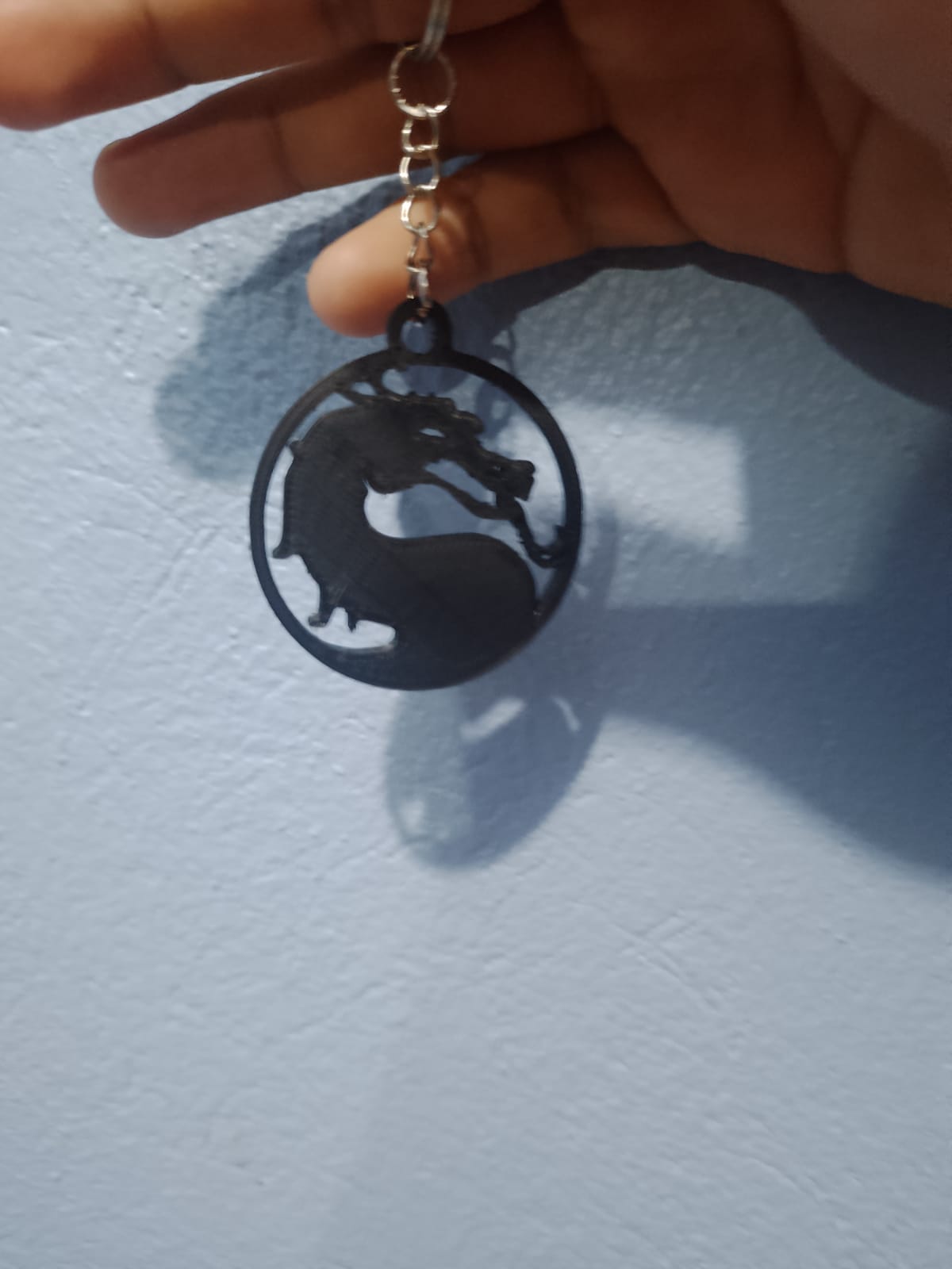 Mortal kombat keychain