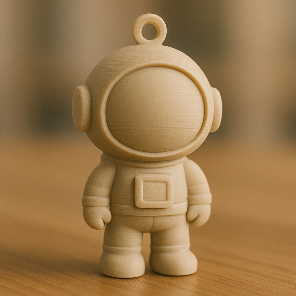 Lil astronaut keychain
