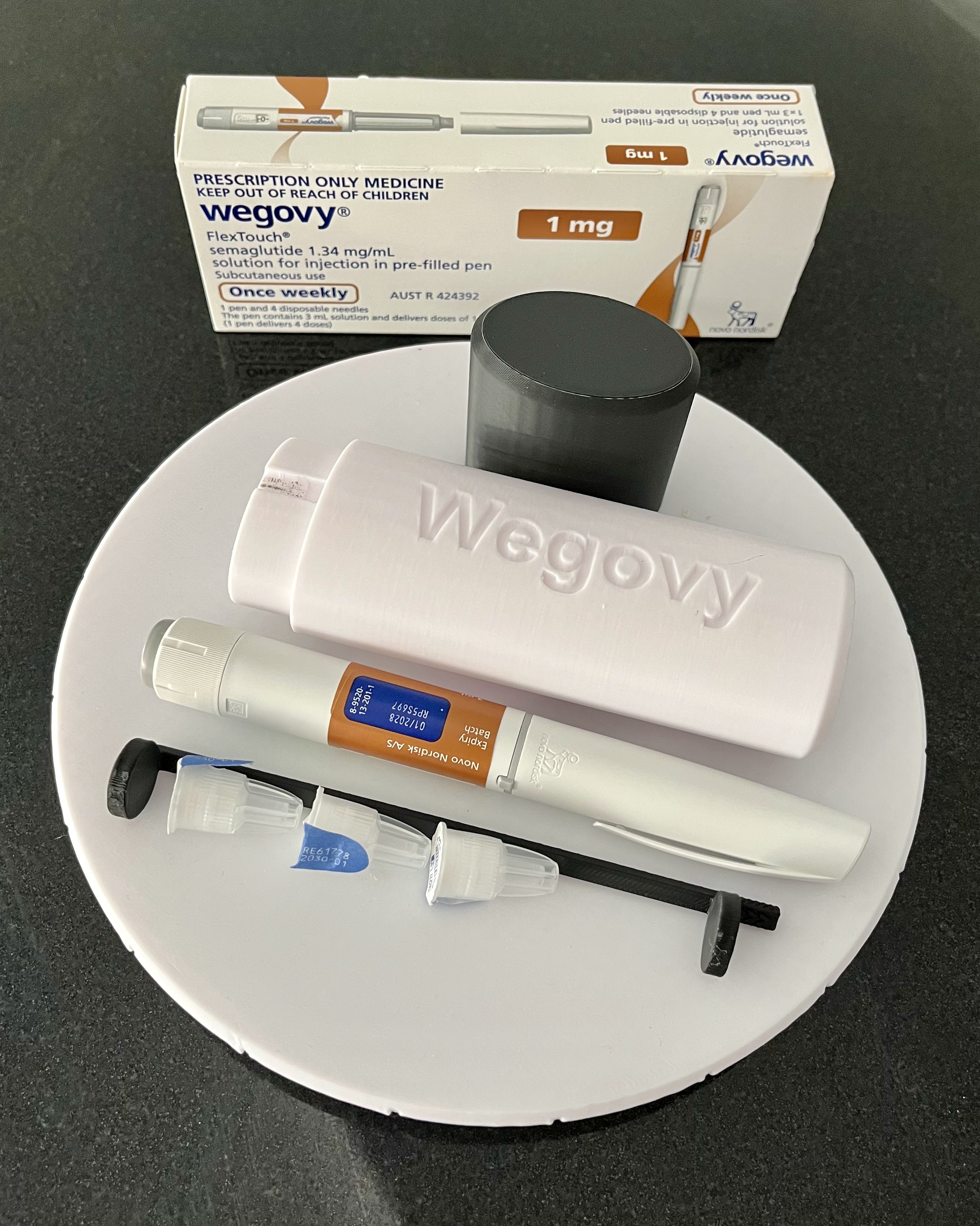 Wegovy FlexTouch pre-filled Pen and Needles Holder / Case