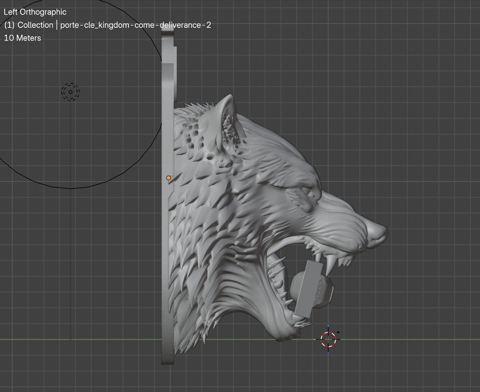 Wolf Head Holder — miniatura 5