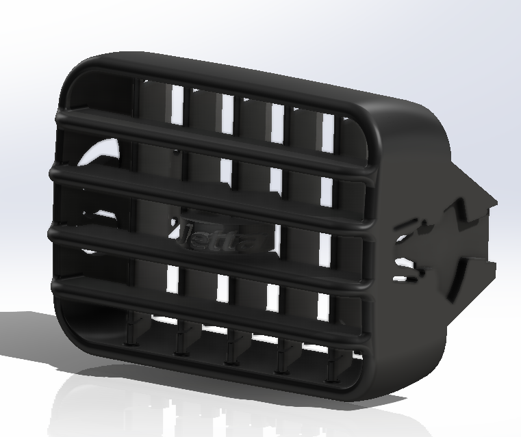 REJILLA DE AIRE ACONDICIONADO 4 PARA VOLKSWAGEN GOLF/JETTA A3