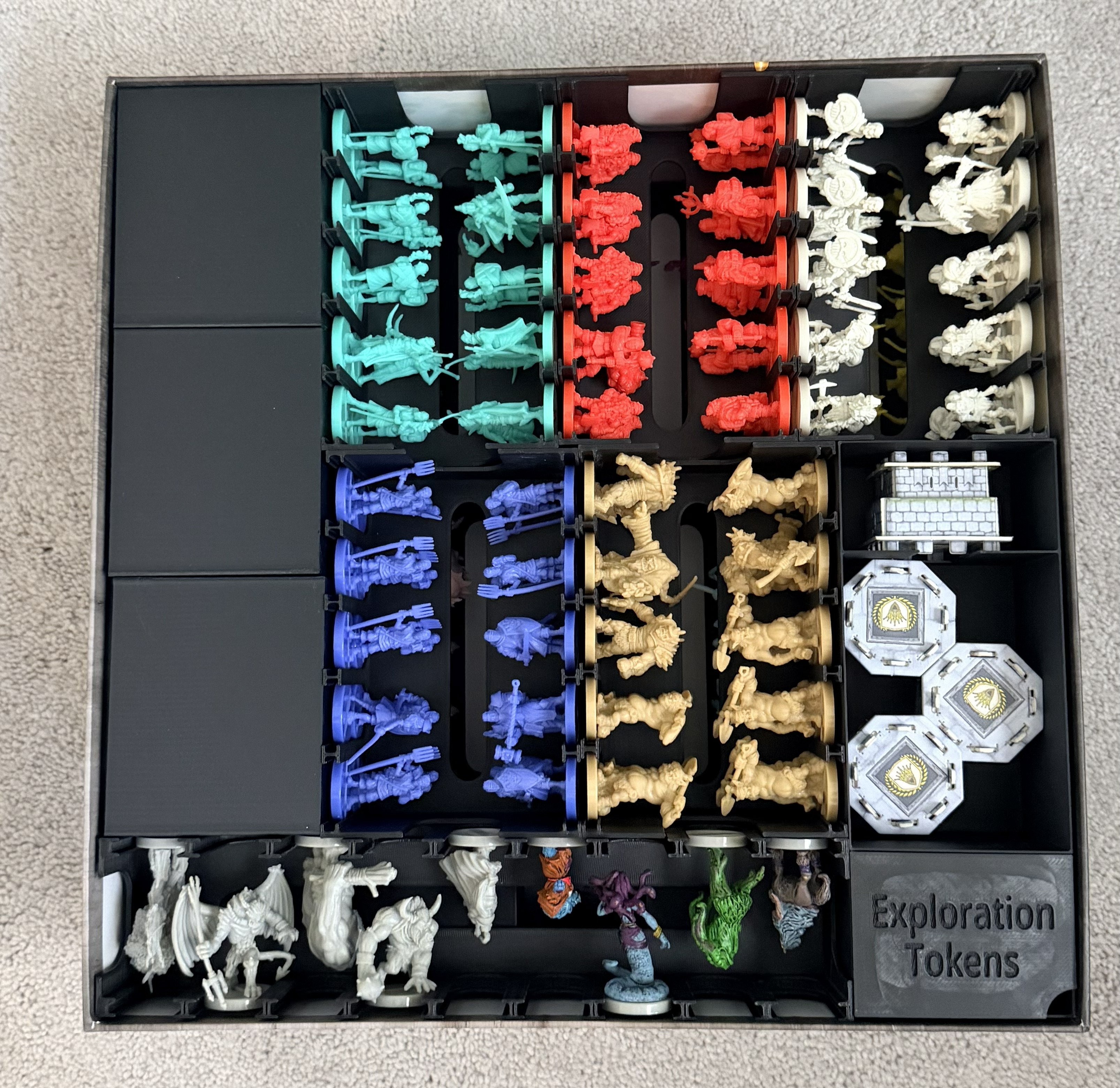 Heroes of Land, Air and Sea Remixed to add miniatures storage