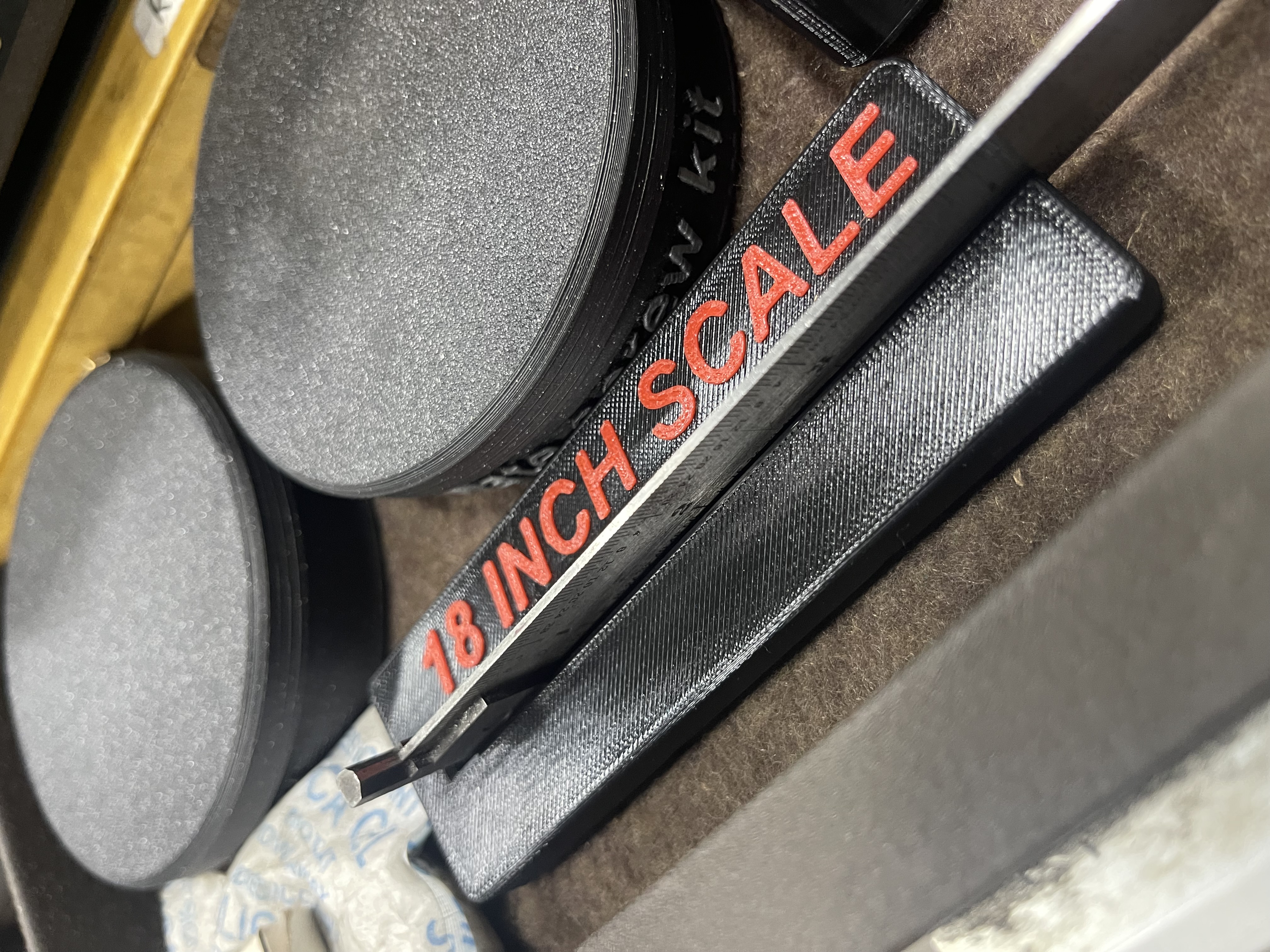 GRIDFINITY 18-INCH SCALE HOLDER UNION TOOL COMPANY