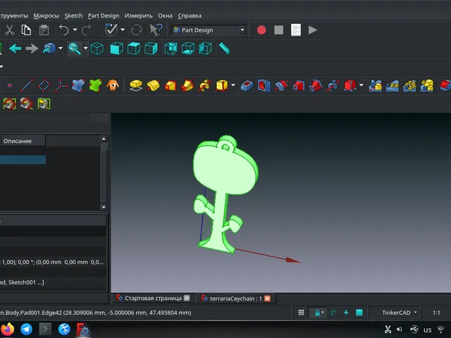 Terraria keychain