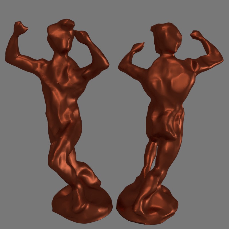 Male statue Stylized (NO Supports)
