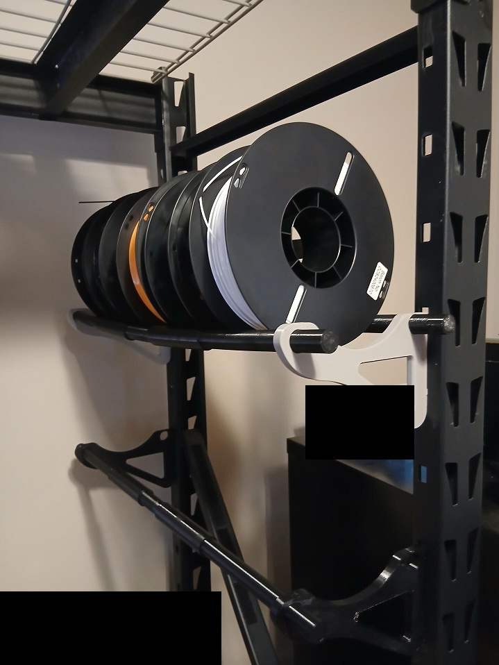 Filament spool (interlocking) crossbar - Husky shelf — thumbnail 3