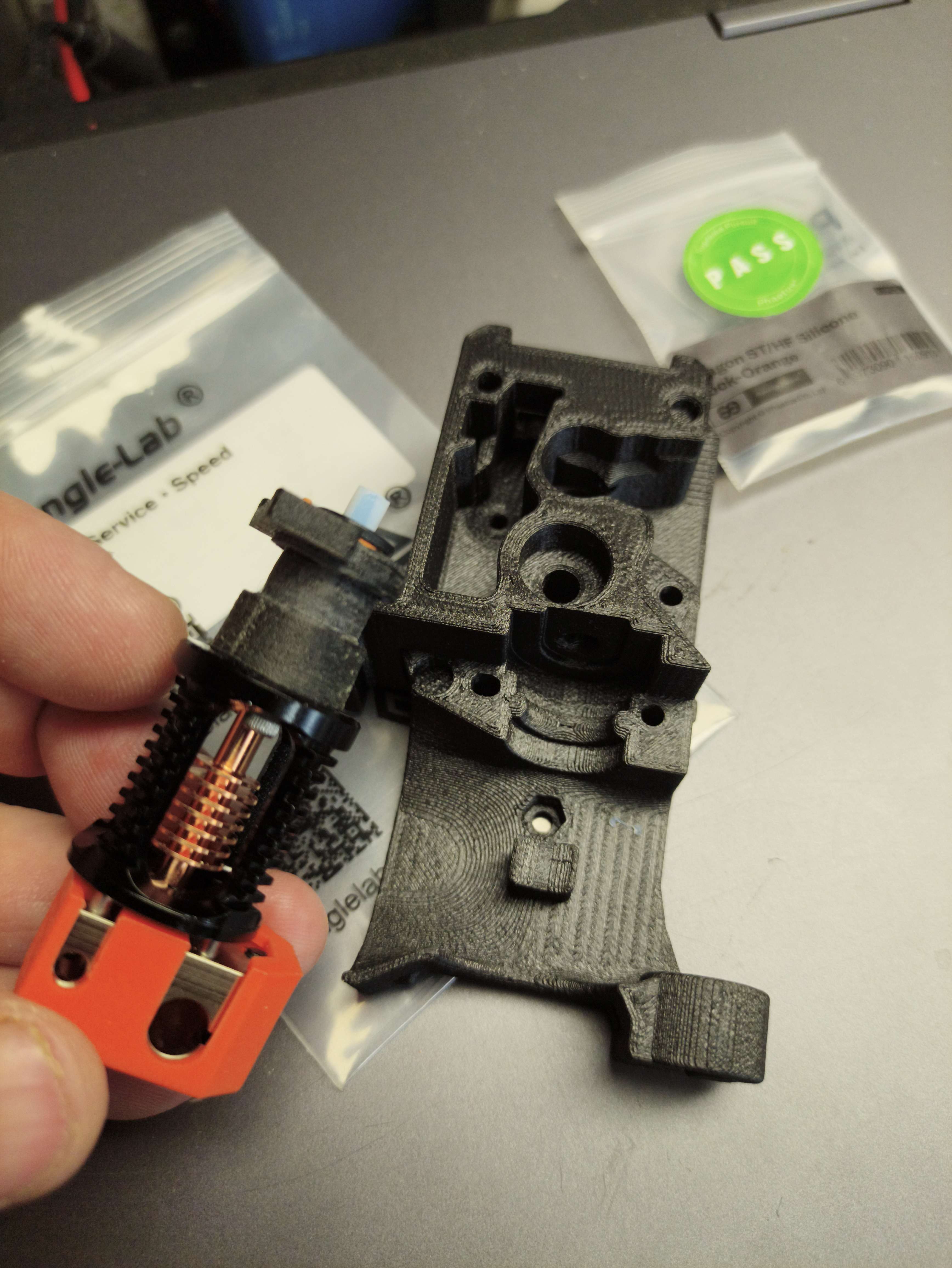 MarcoZ76 Bondtech BMG Prusa Extruder Phaetus Dragon Fixed Mount MK3S/MK2.5S