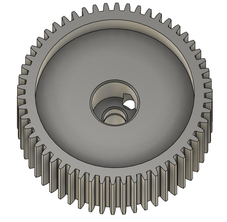 Qidibox Spool Driven Gear using HF0306 One-way Bearing