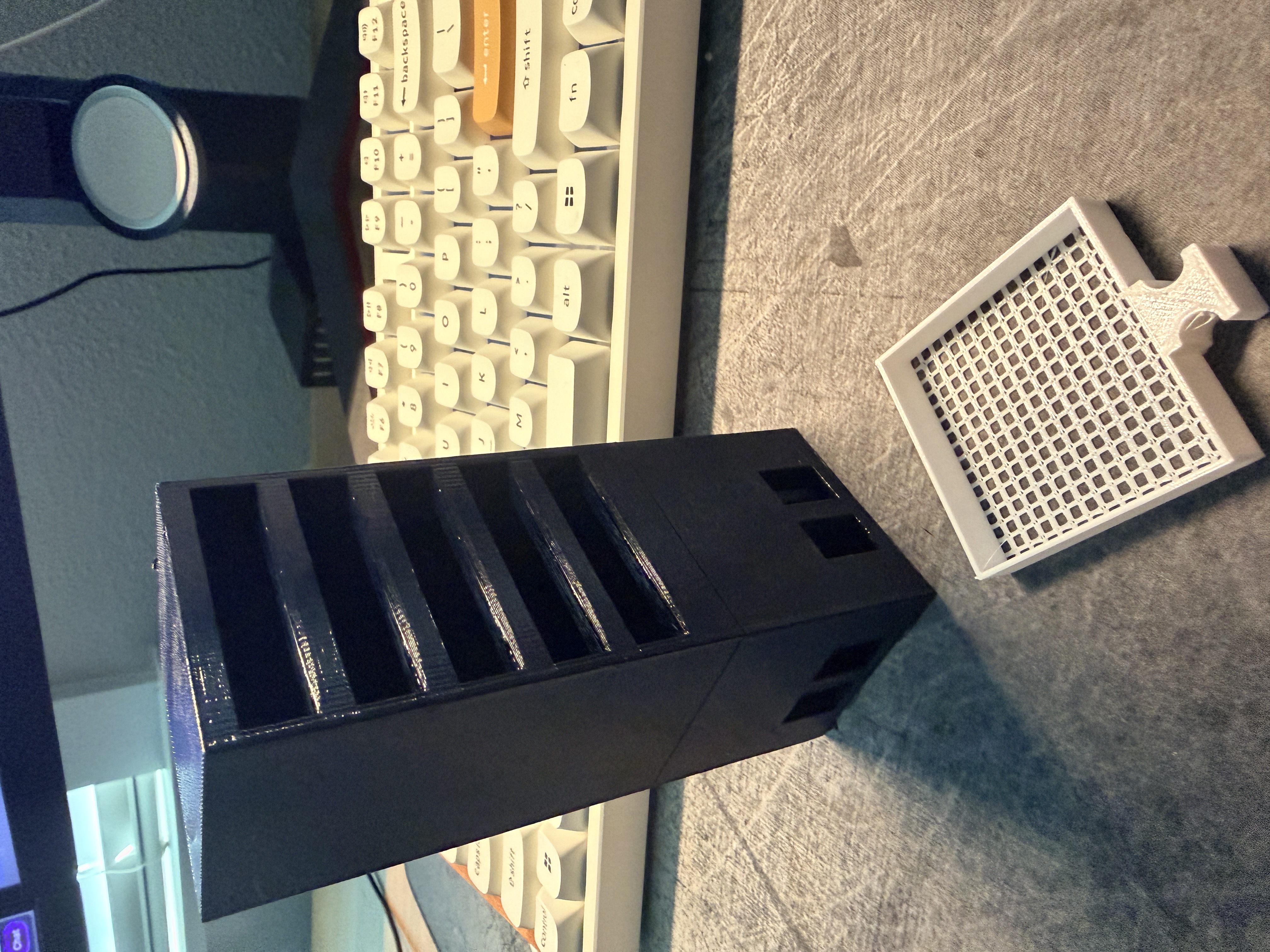 Mesh drawer for 50x50mm seed dryer