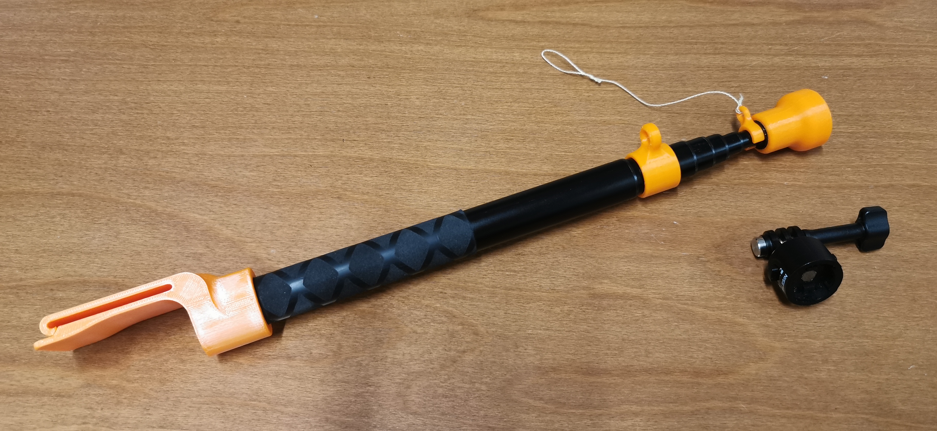 Insta 360 X3 und X5 Teleskopstabadapter für Diver