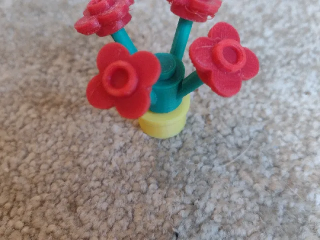 Flowerpot for CalebTimoteo's Lego like flower