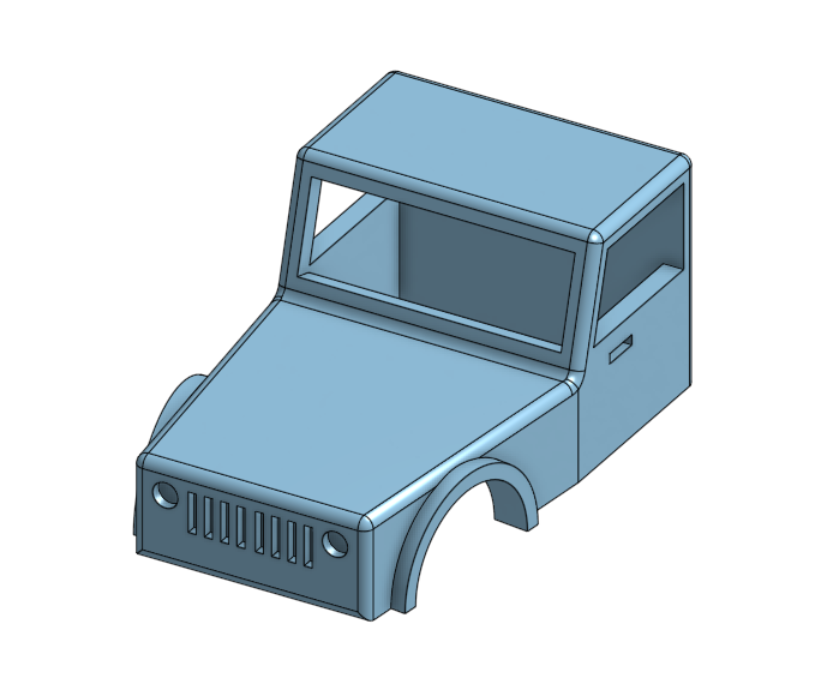 rc truck body