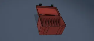Angle grinder disc storage 125mm