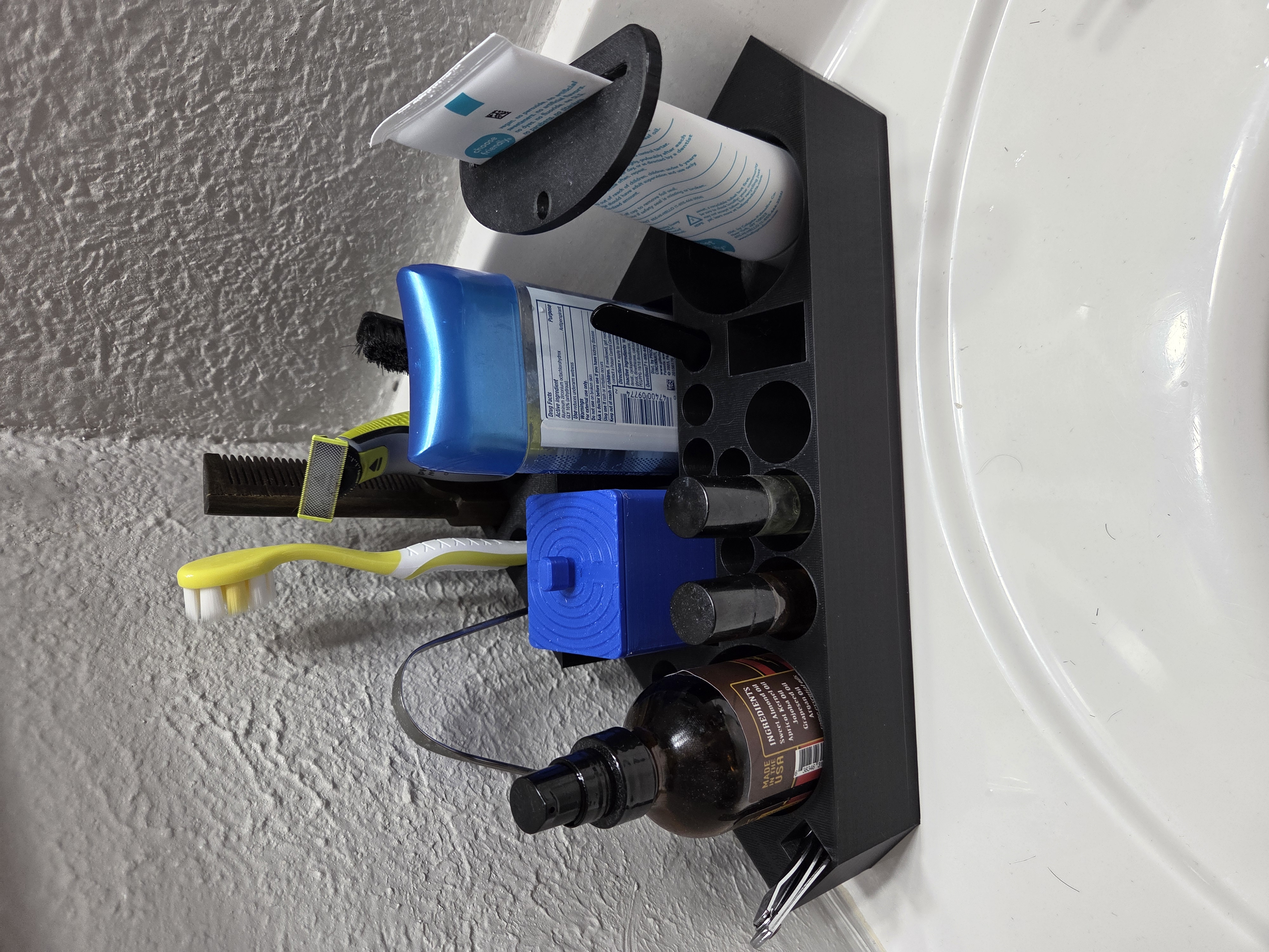 Miniatura 2 do modelo 3D Corner Sink Organizer