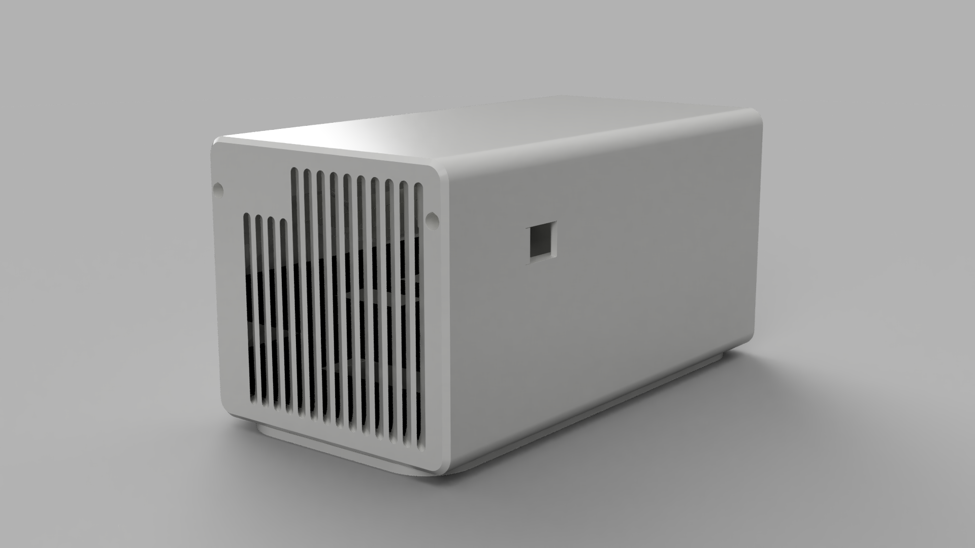 Enclosed ZimaBlade NAS case 2x3.5" HDD (designed for PoE adapter)