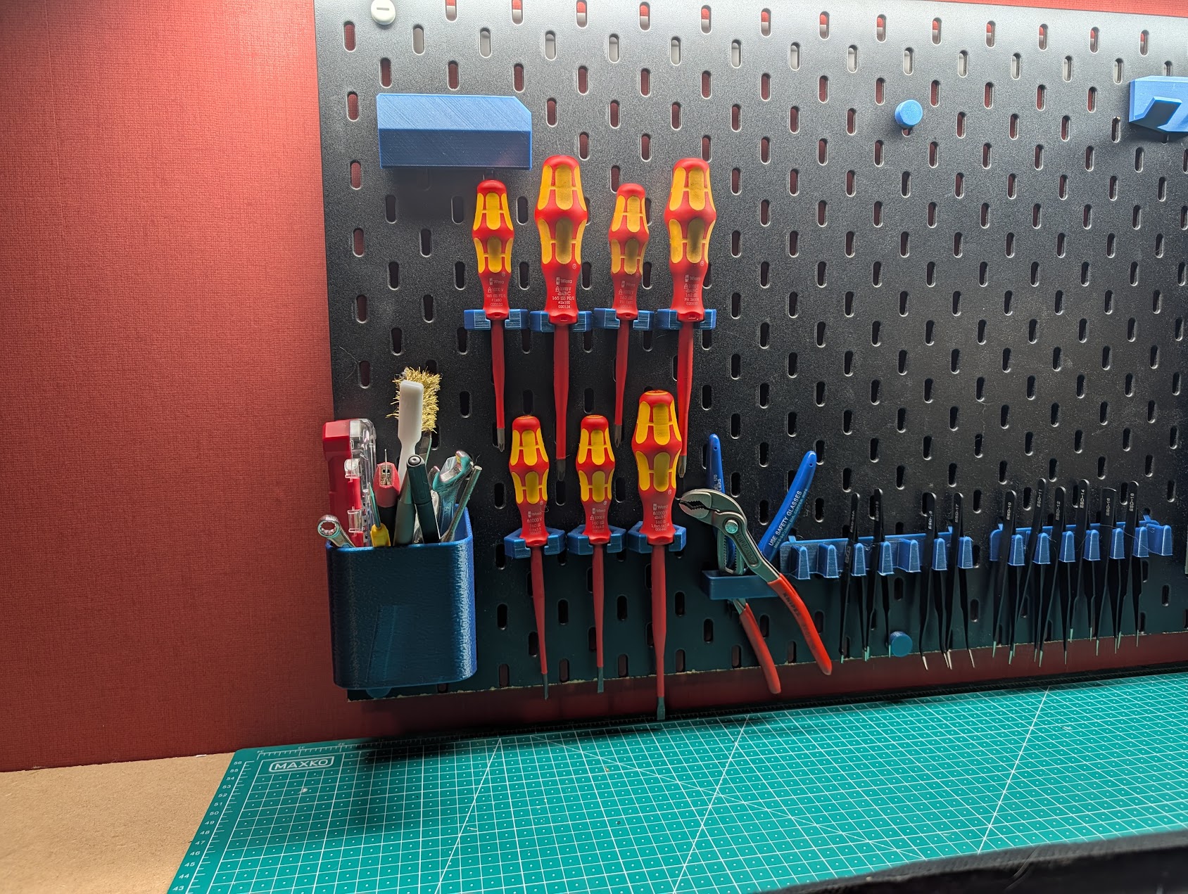 IKEA SKADIS Wera screwdriver holder
