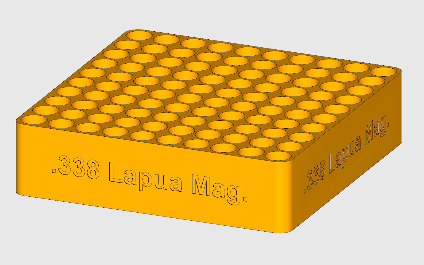 .338 Lapua Mag. loading block