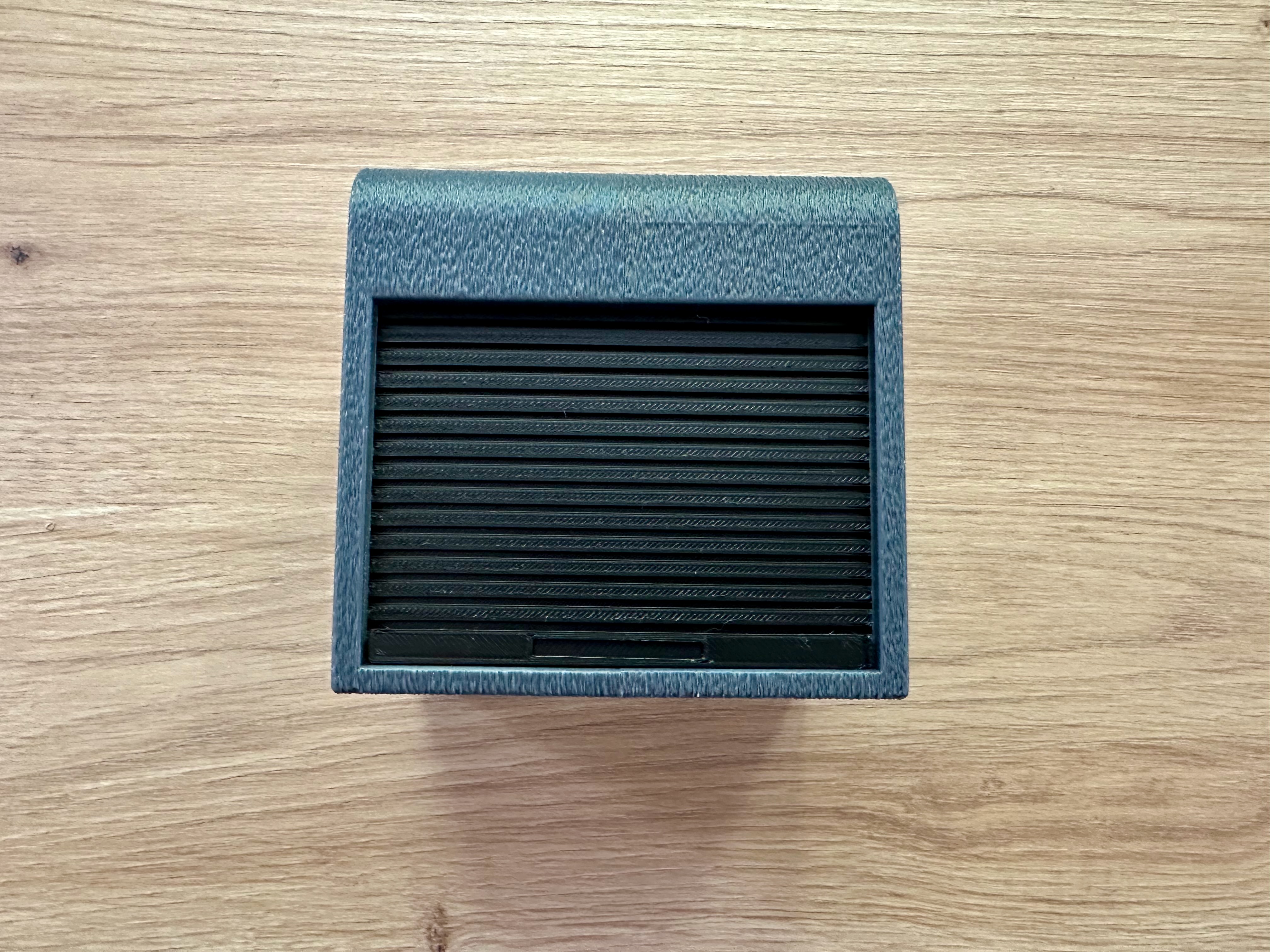 Box with sliding lid 3D model