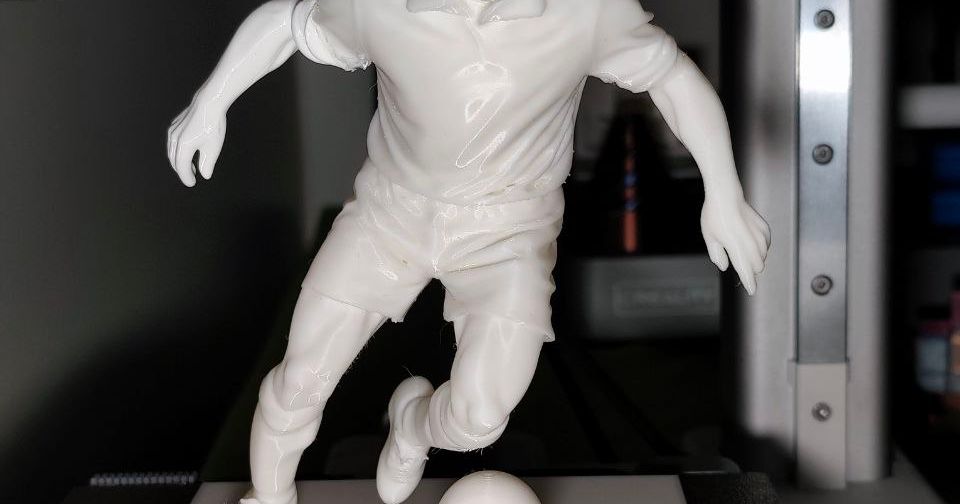 Statue of Roberto Baggio by CosyMaker79 | Download free STL model