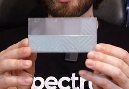 Transparency test 0.2mm - 1.6mm