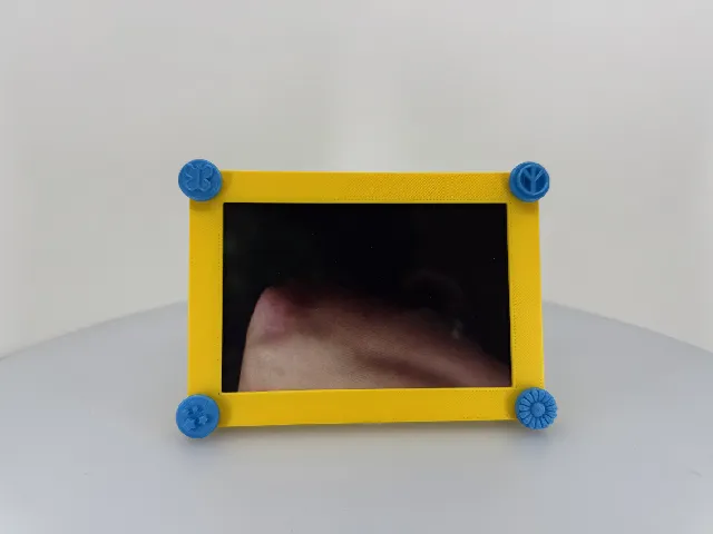 Parametrický foto rámeček + Piny