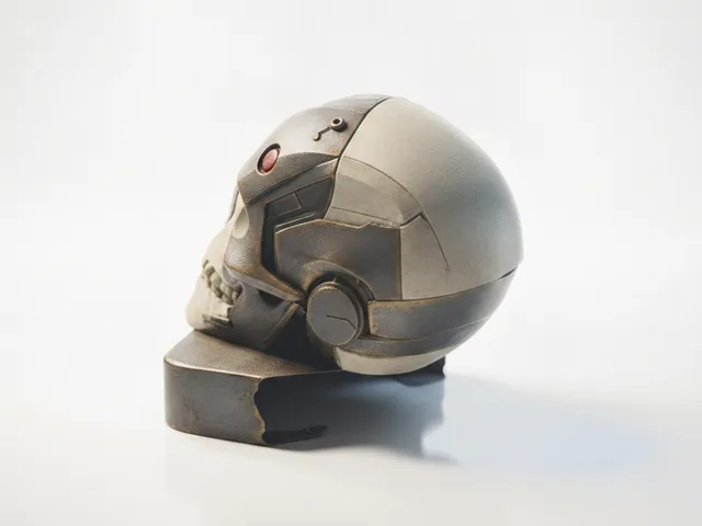 Ironman Skull Sculpture 3D Printable