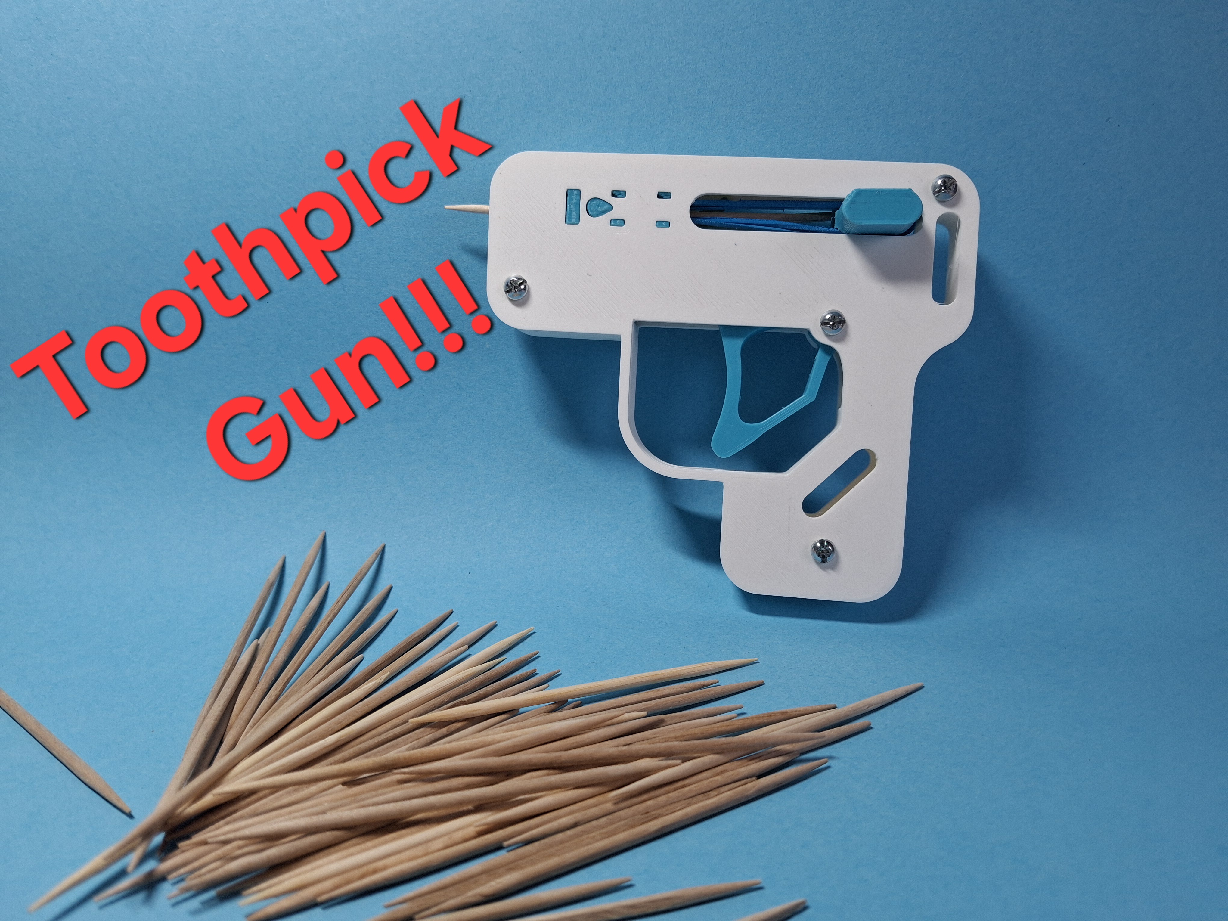 Toothpick gun
