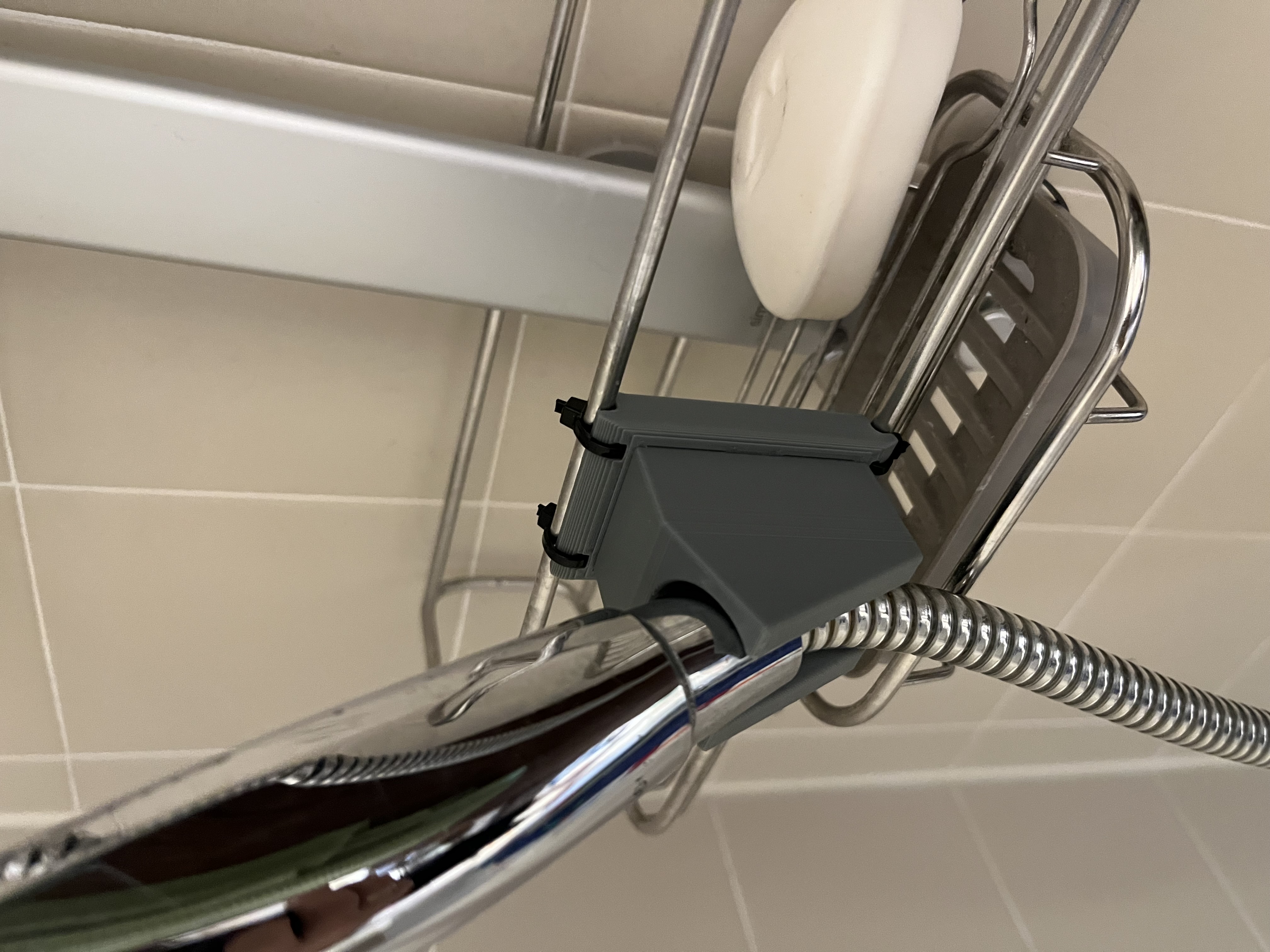 Remixed Simplehuman Shower Caddy Shower Head