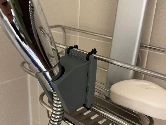 Remixed Simplehuman Shower Caddy Shower Head