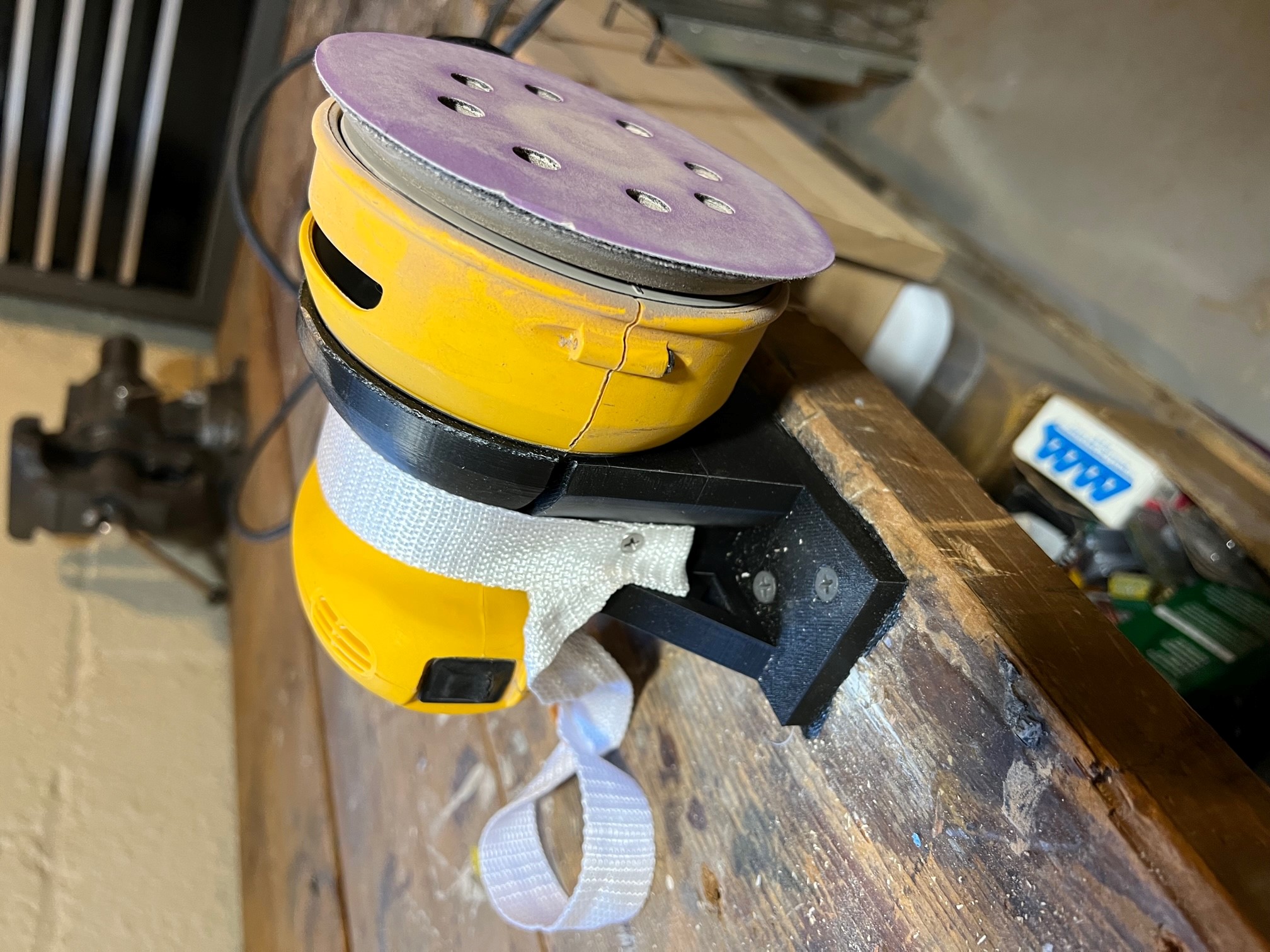Dewalt Orbital Sander - Convert to Disk Sander