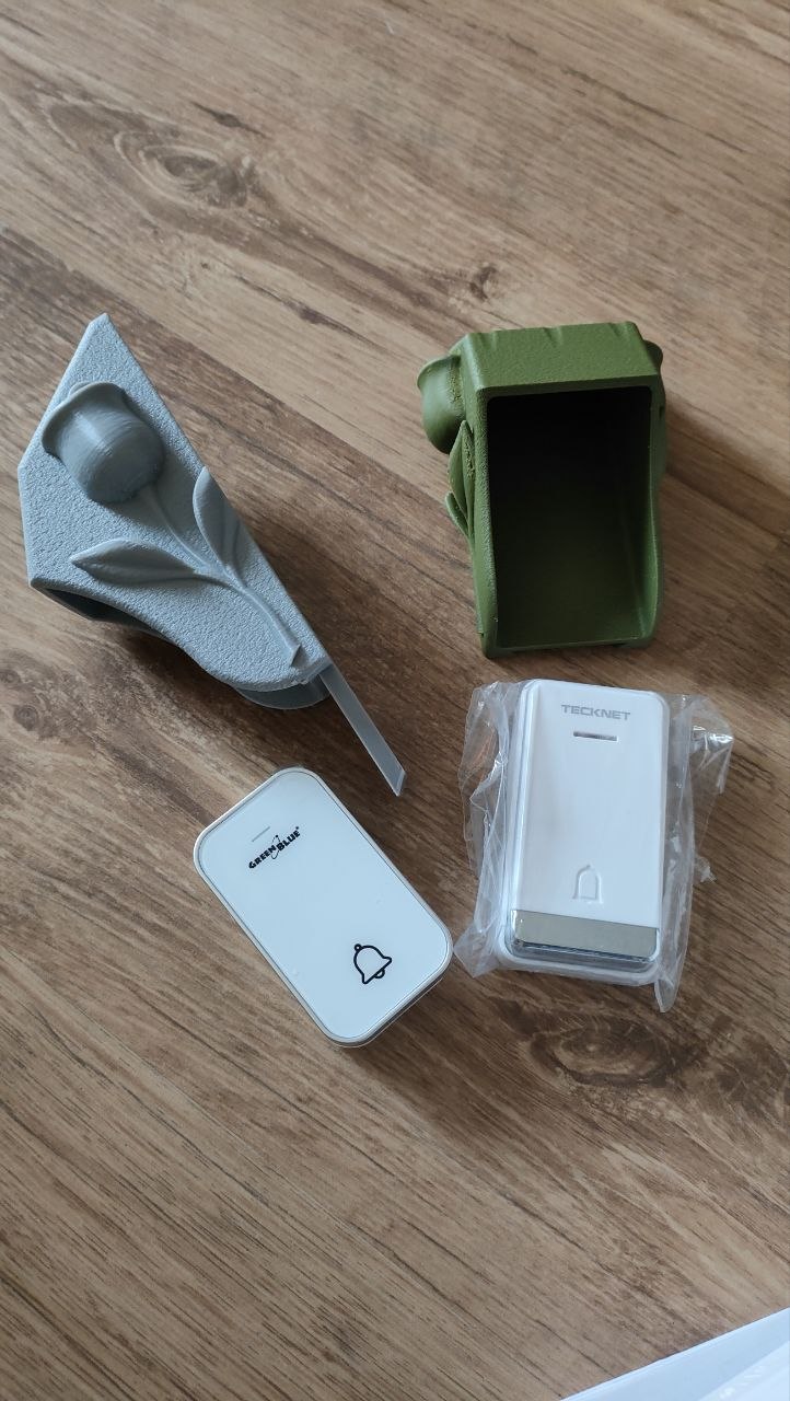 Doorbell roof for kinetic GB157 or Tecknet bells