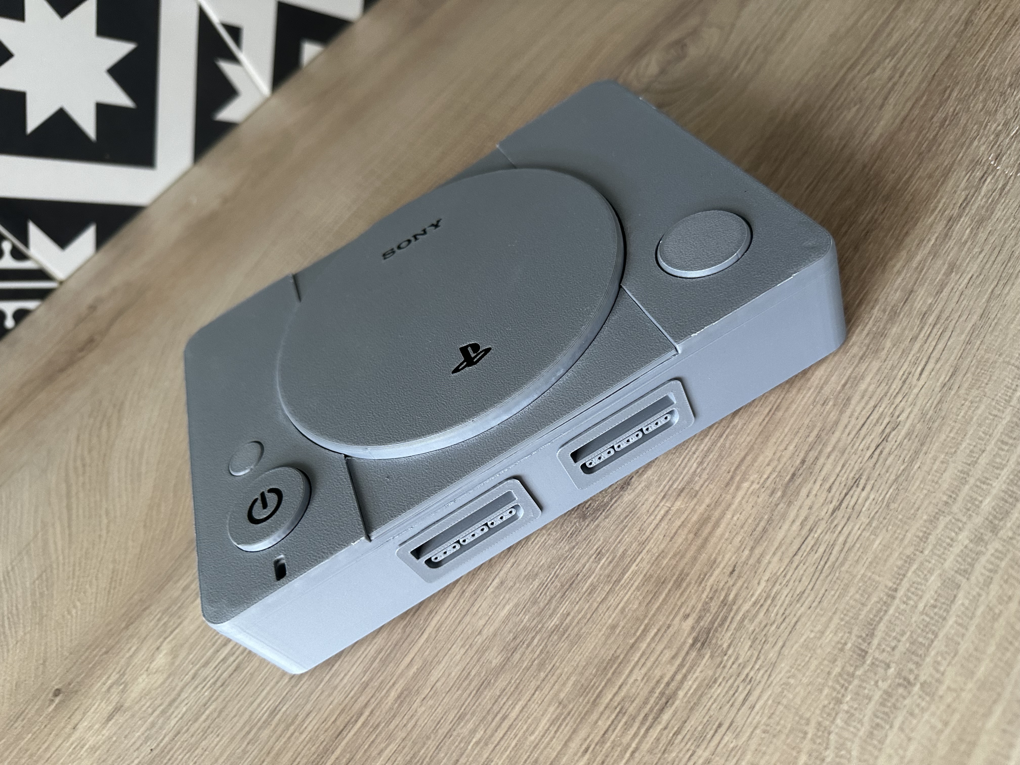 Box Case Playstation 1 for Raspberry pi 5 and optional nvme