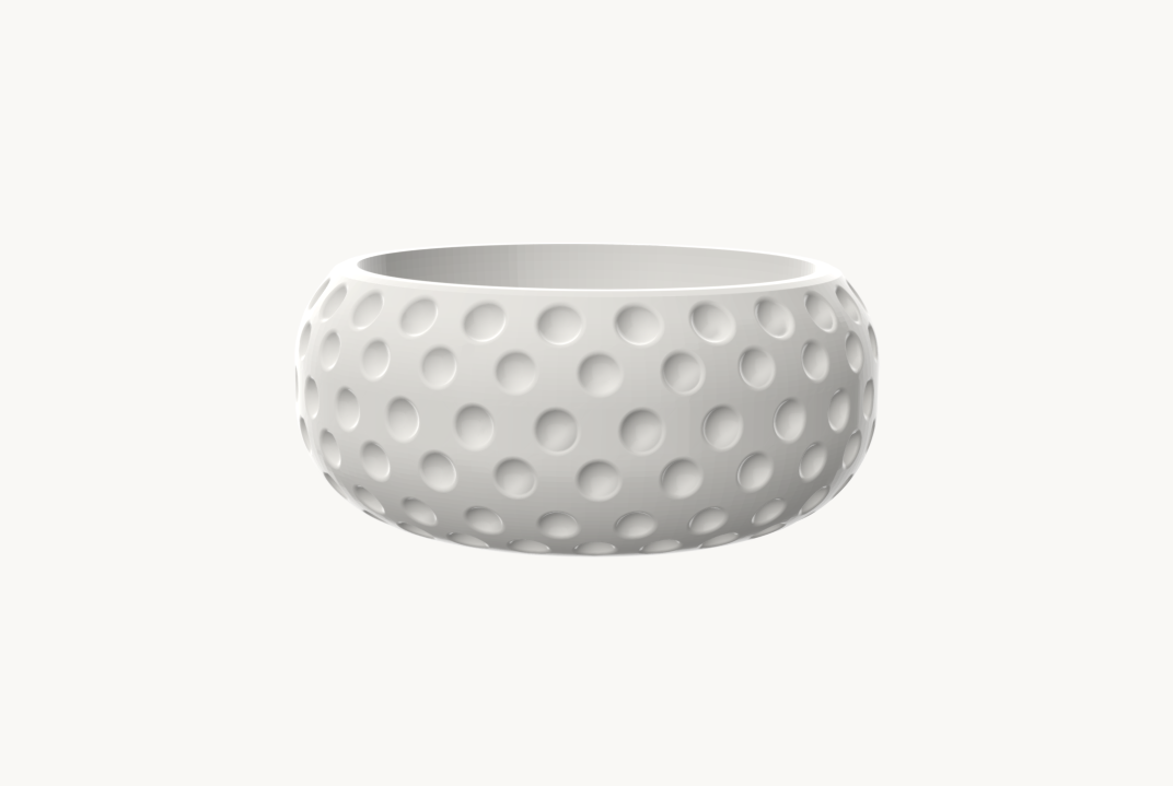 Miniatura 5 do modelo 3D Dimple - The Golf Alignment Stencil