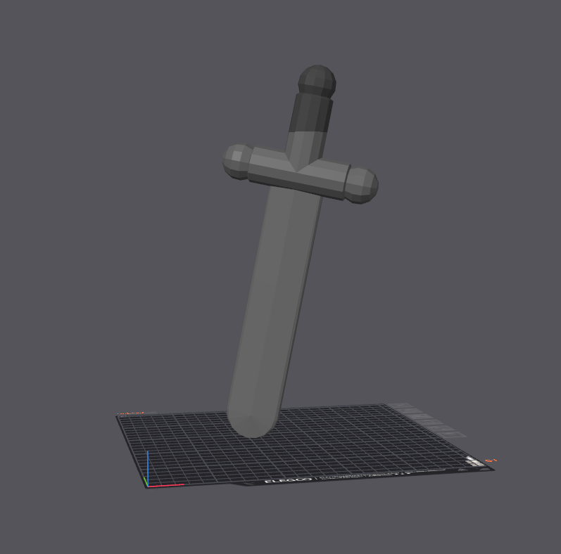 Brick Classic Sword (1000% scale)