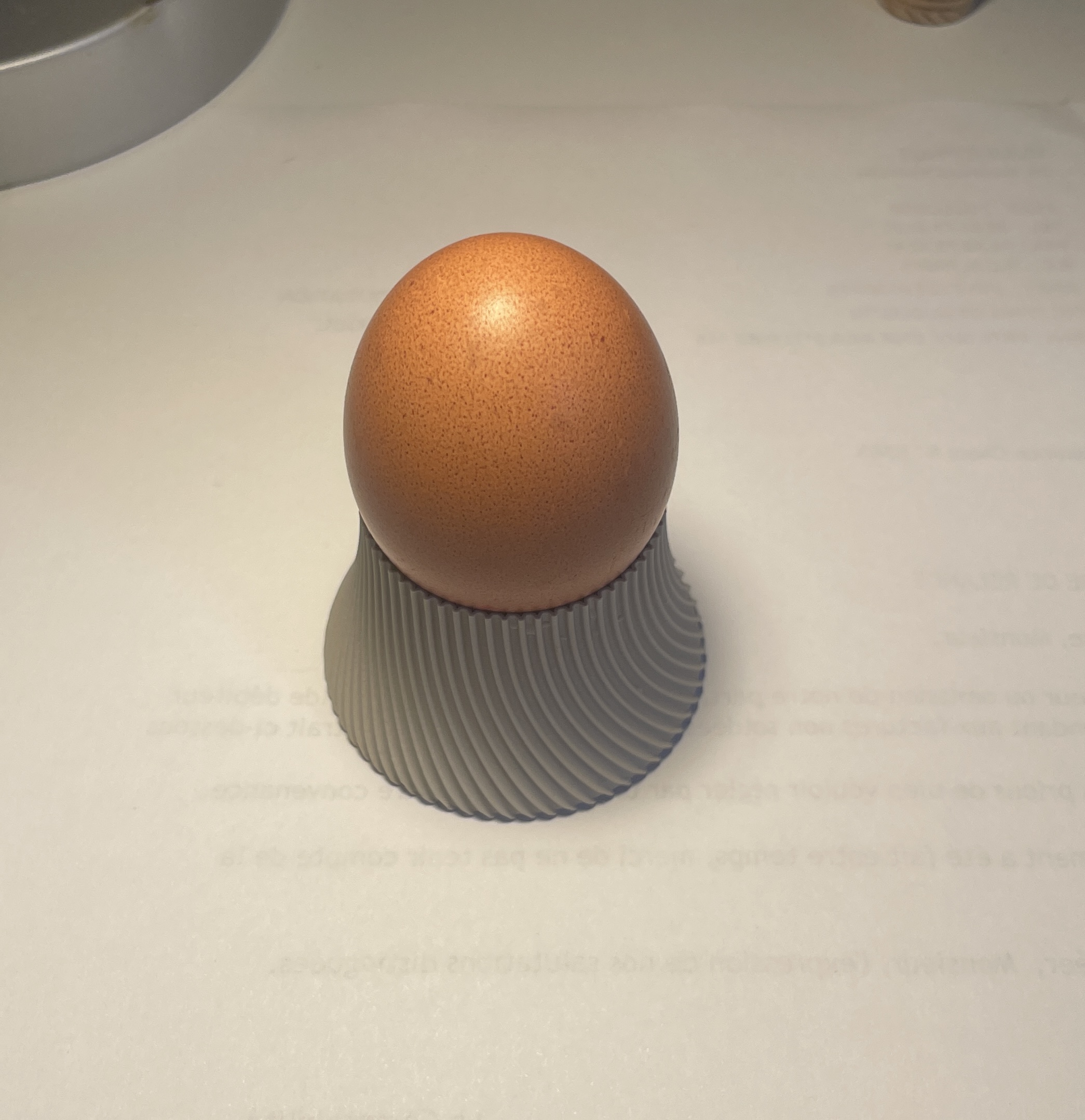 Small Modern Egg Cup