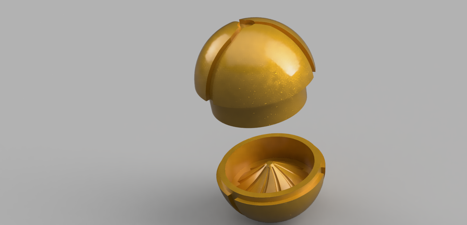 Turbine morphball grinder