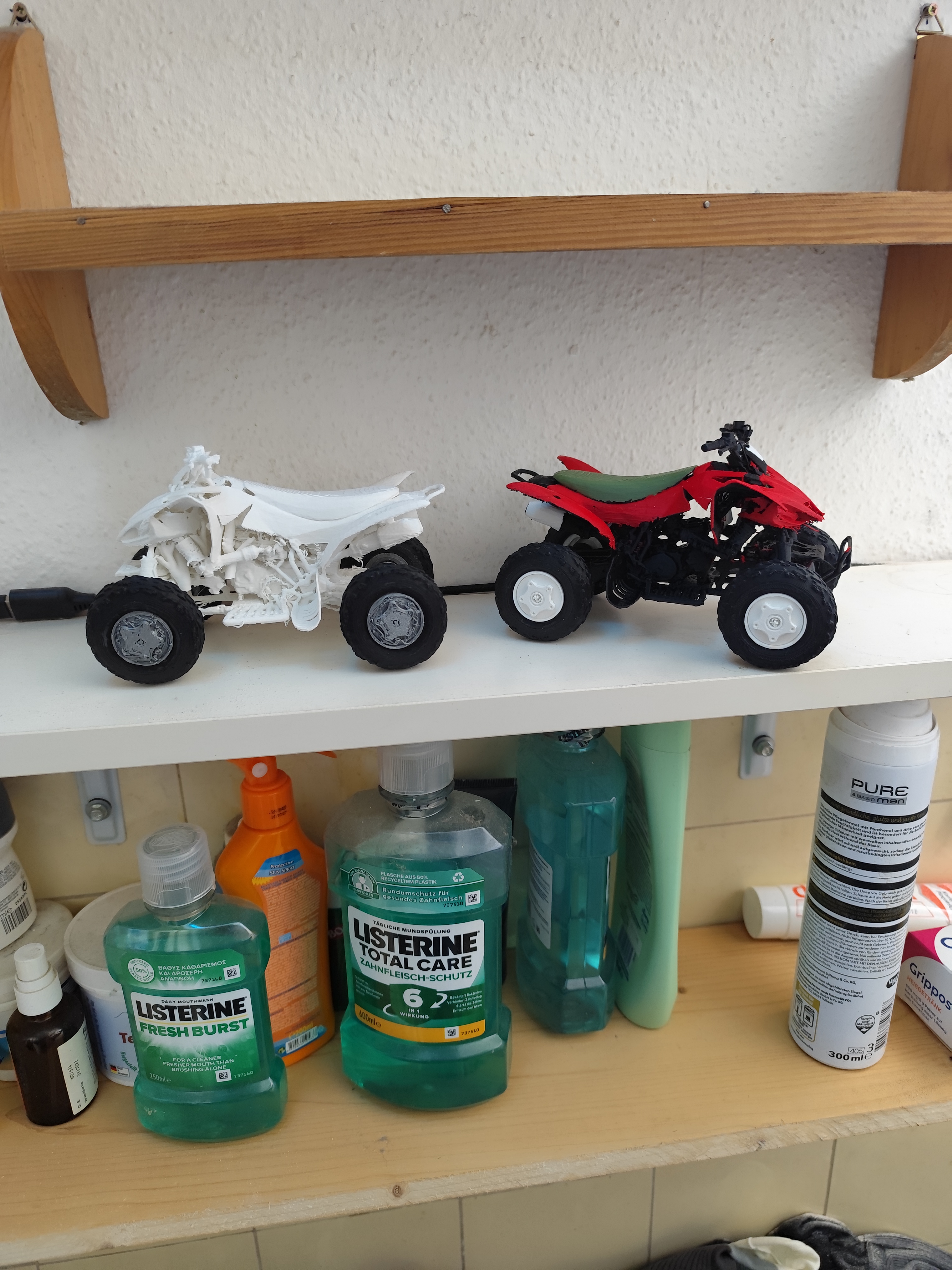 quad bike upgrade for single extruders