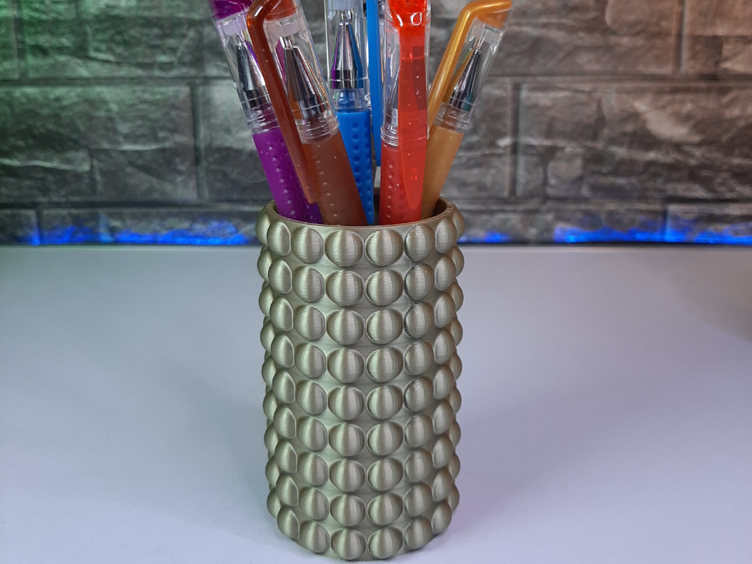 BUBBLE PEN HOLDER 3D model by geo panta
