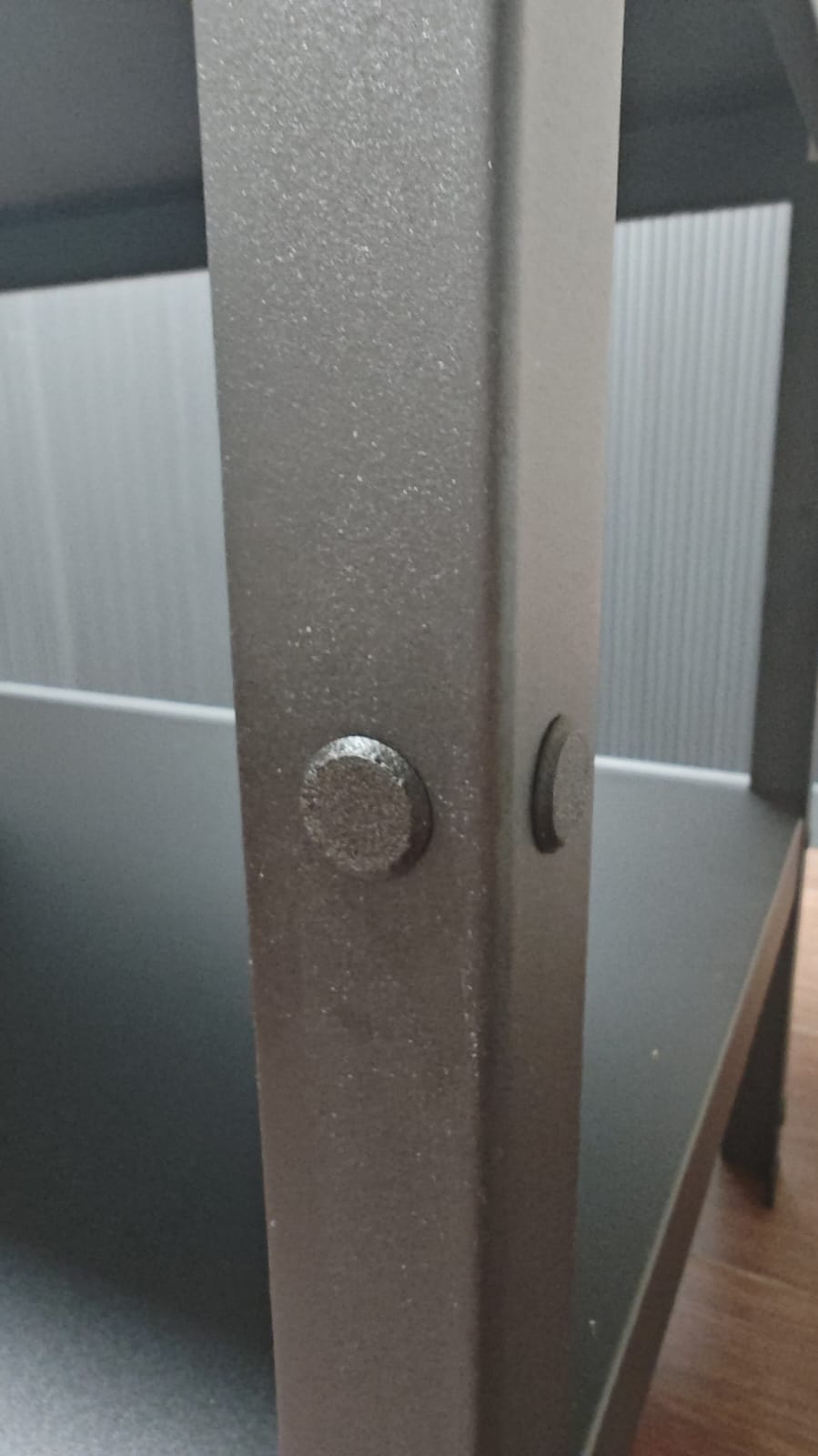 IKEA BROR workbench frame hole cover