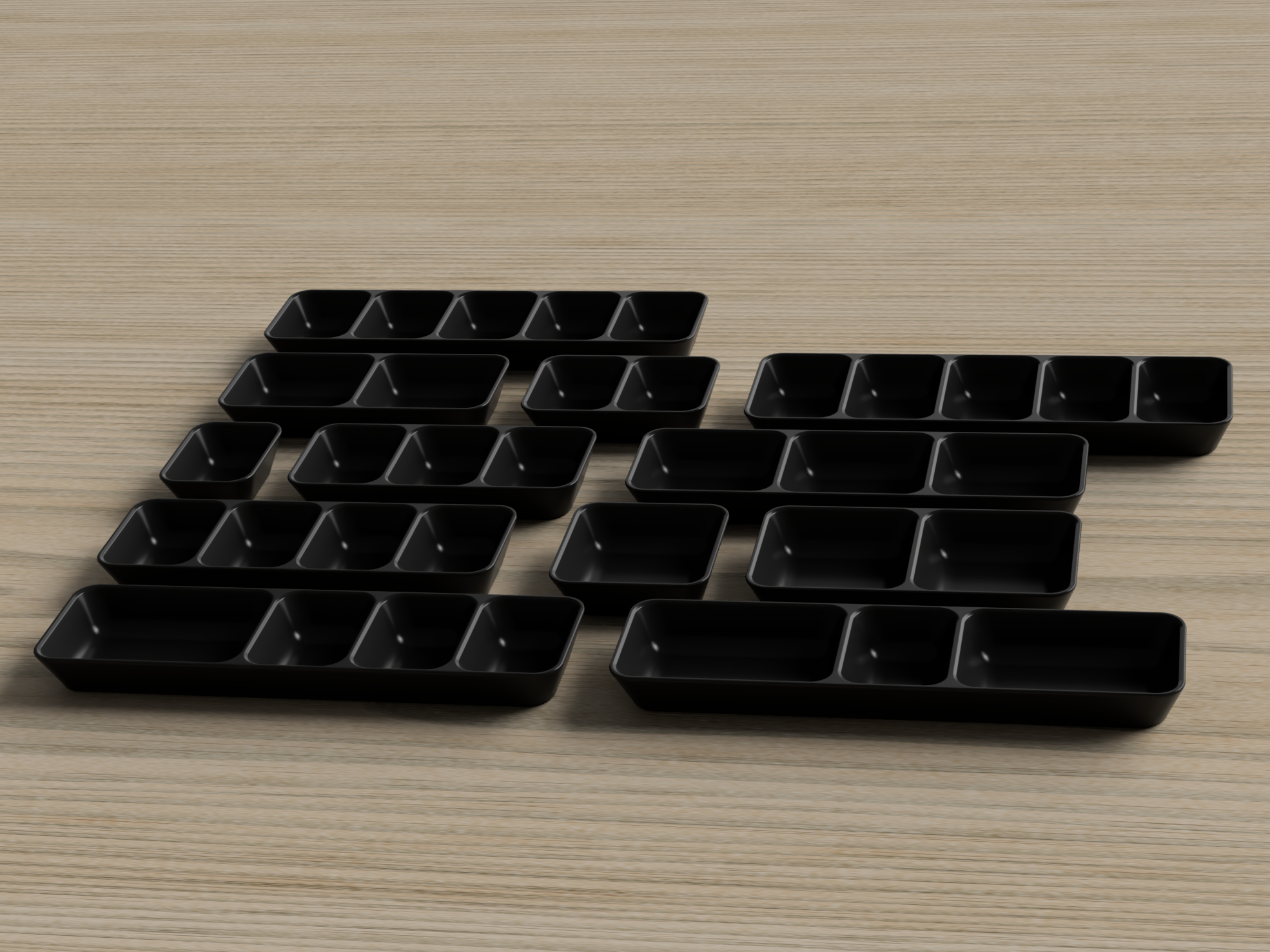 Game marker trays