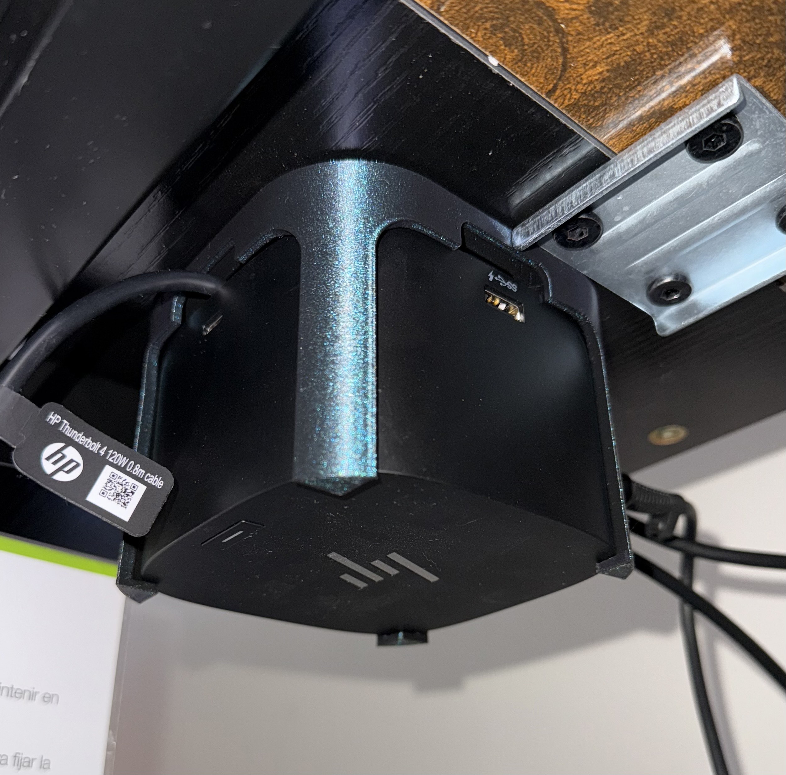 HP G4 under desk dock mount