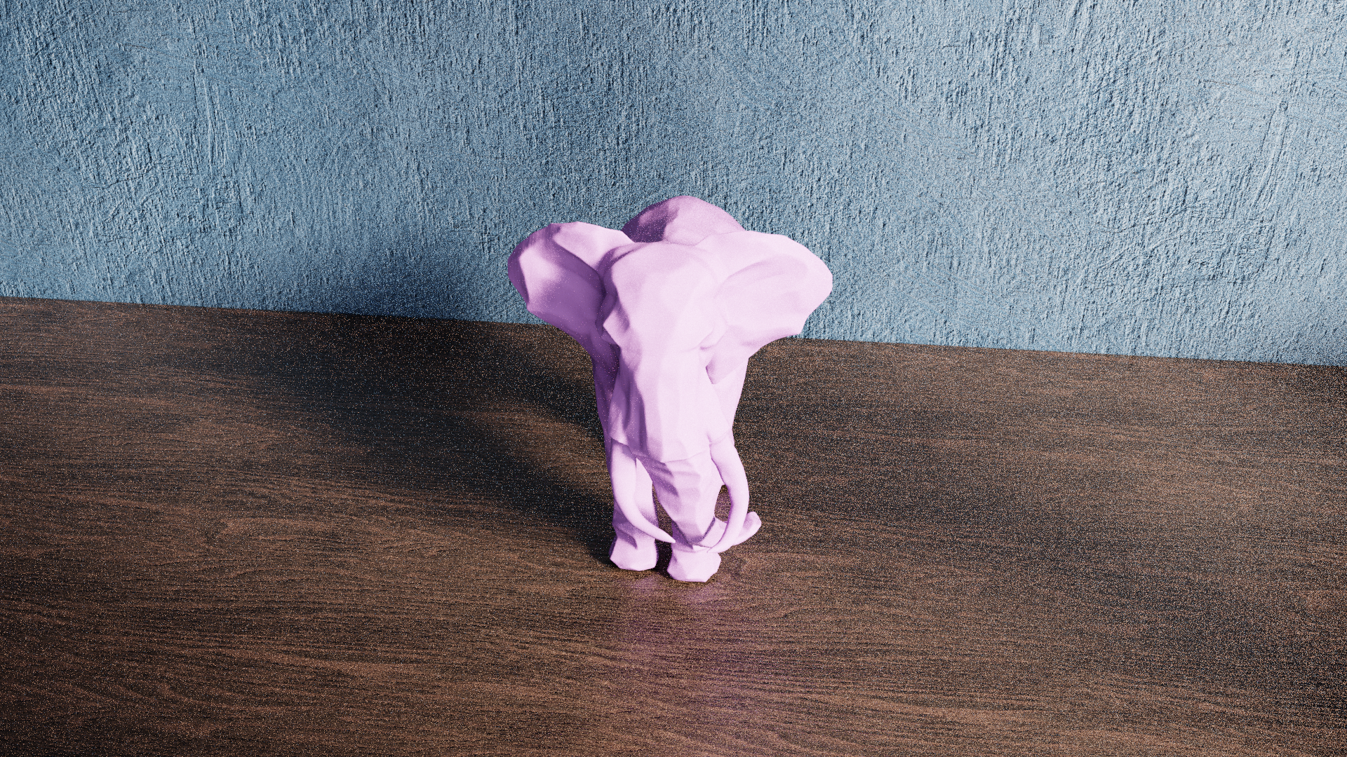 Low Poly Elephant — miniatura 8