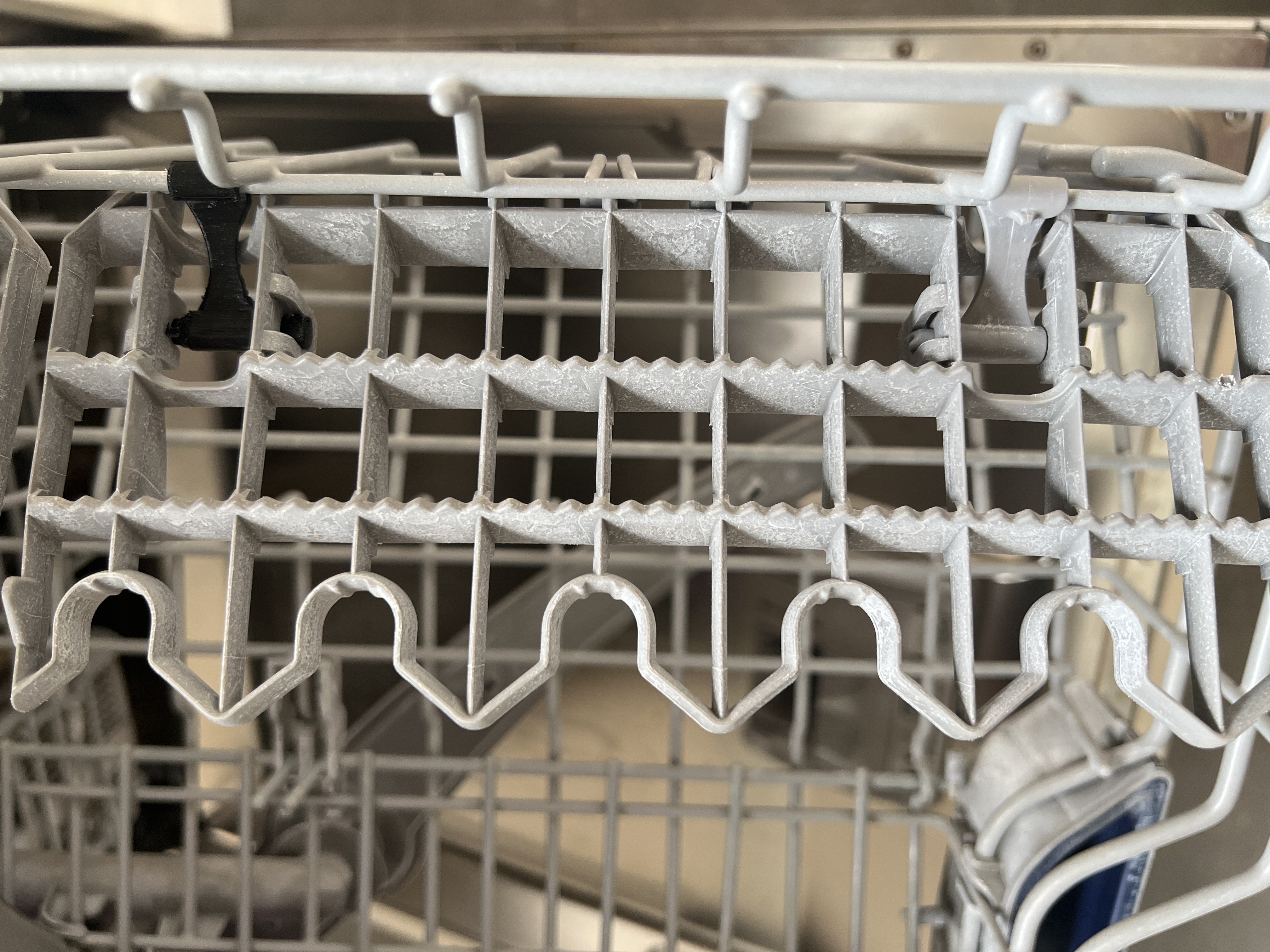 Spare part Siemens dish washer / Gelenk fuer Siemens 12005549 Tassenetagere für Oberkorb v4