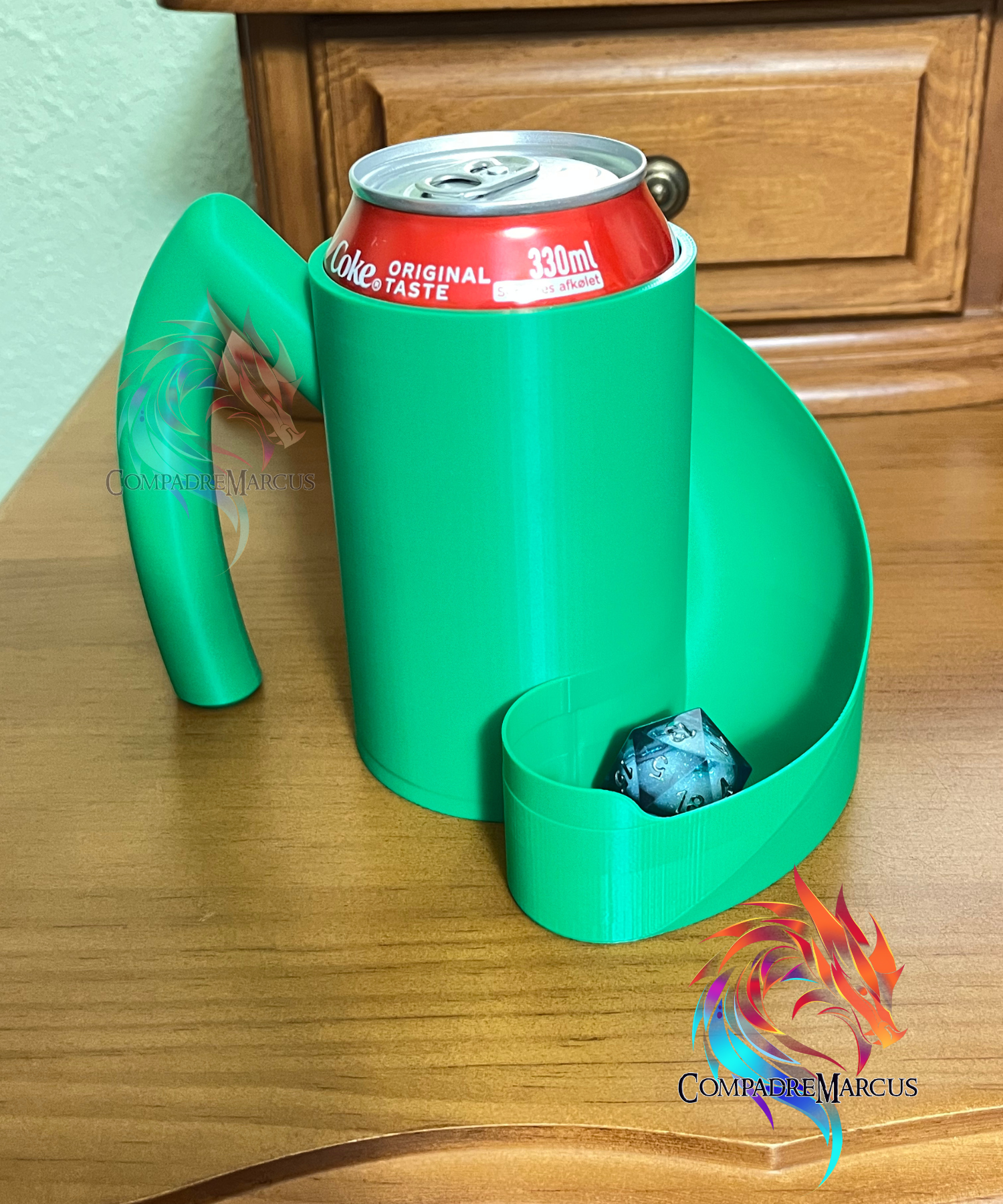 Basic Dice Tower Soda Can Jug / no supports / 3mf included
