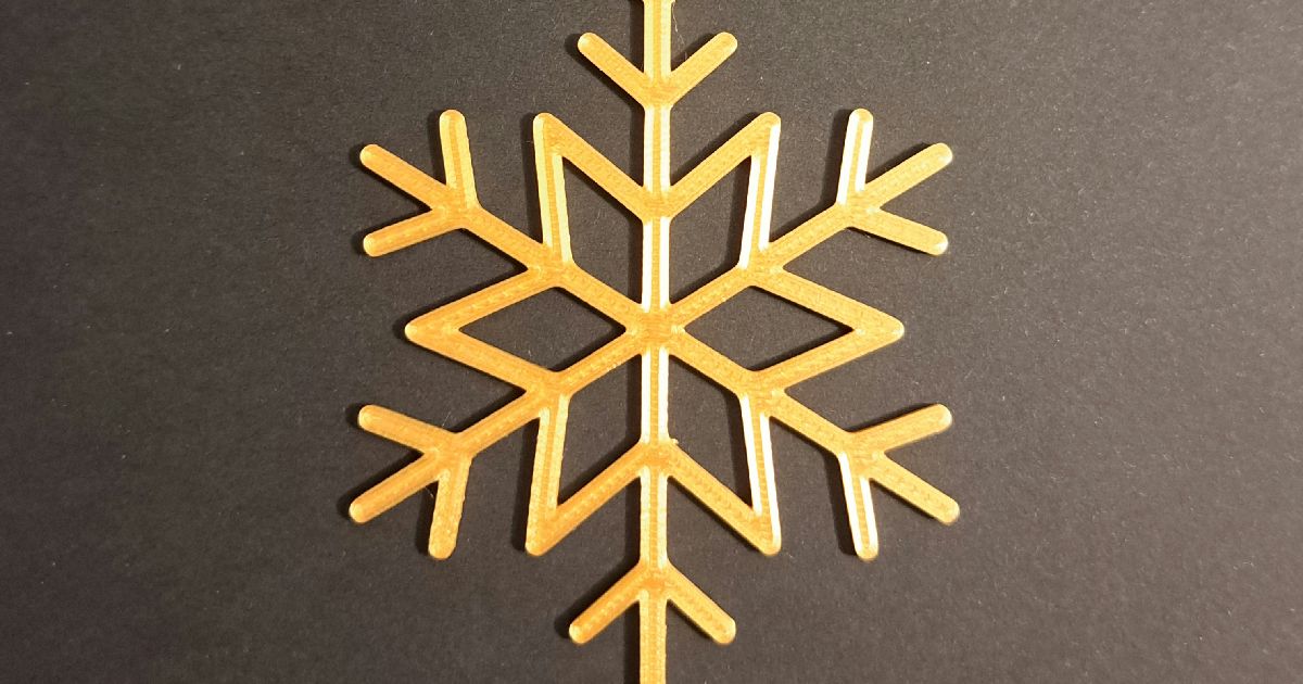 Christmas Ornament – Decorative Star (Version 3) by uetam3 | Download free STL model | Printables.com - 3D model önizlemesi
