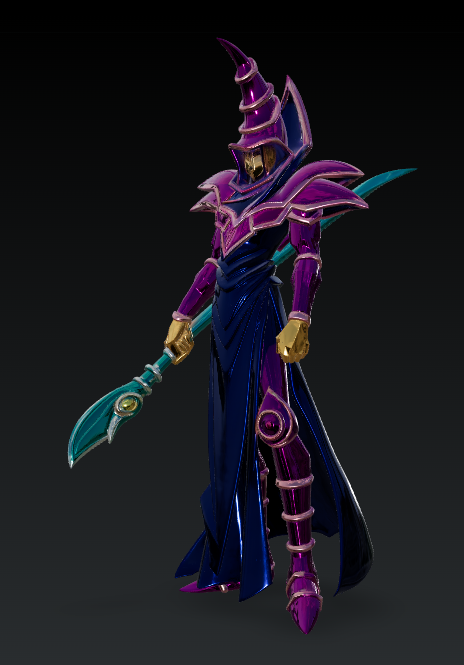 Yu-Gi-Oh - Dark-Magician | Schwarzer Magier